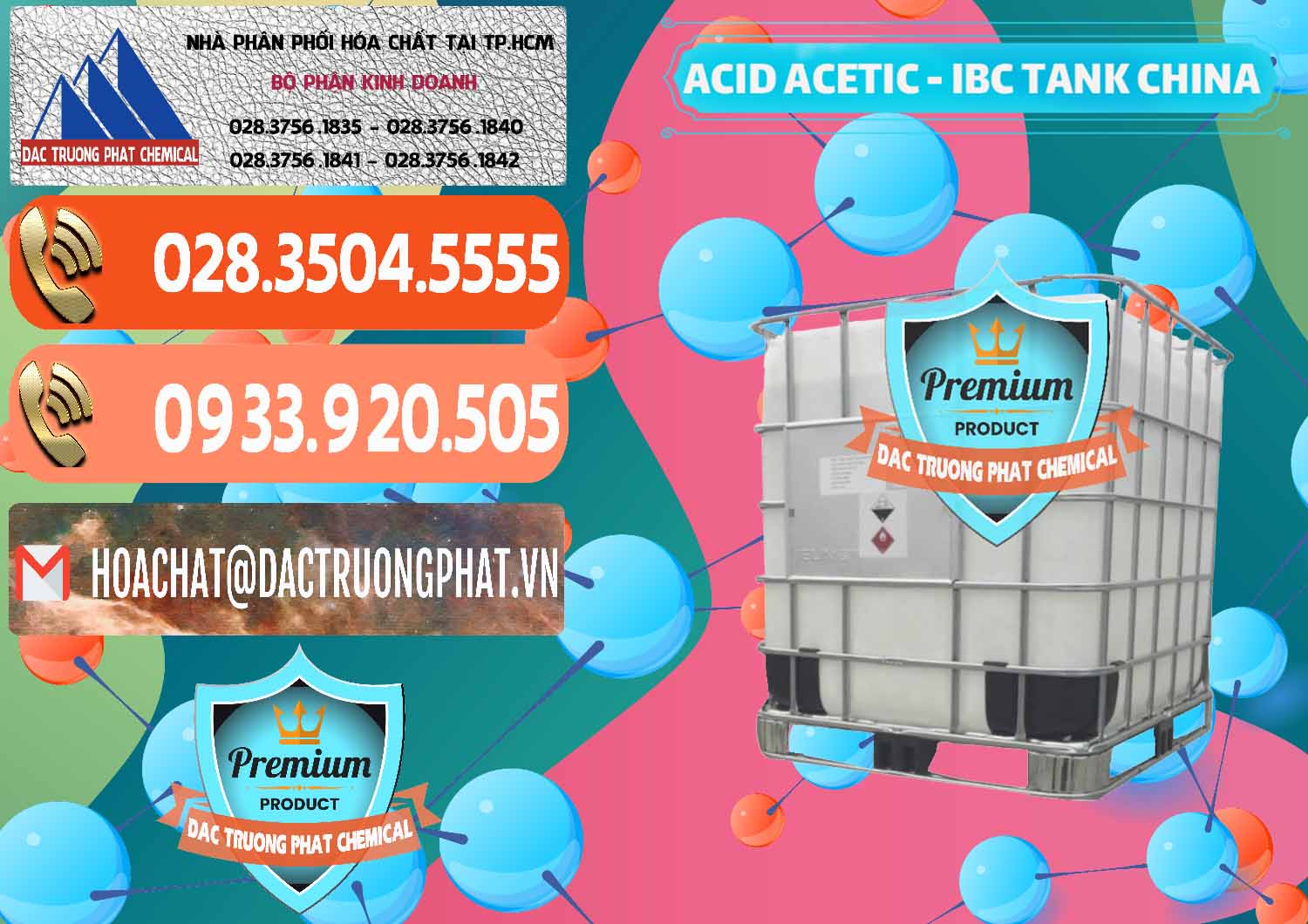 Công ty chuyên kinh doanh & bán Acetic Acid – Axit Acetic Tank Bồn IBC Trung Quốc China - 0443 - Công ty bán _ phân phối hóa chất tại TP.HCM - hoachatmientay.com