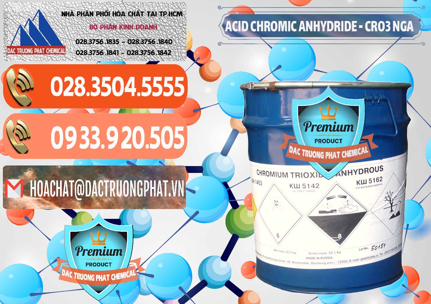 Công ty chuyên bán ( cung ứng ) Acid Chromic Anhydride - Cromic CRO3 Nga Russia - 0006 - Chuyên cung ứng và phân phối hóa chất tại TP.HCM - hoachatmientay.com