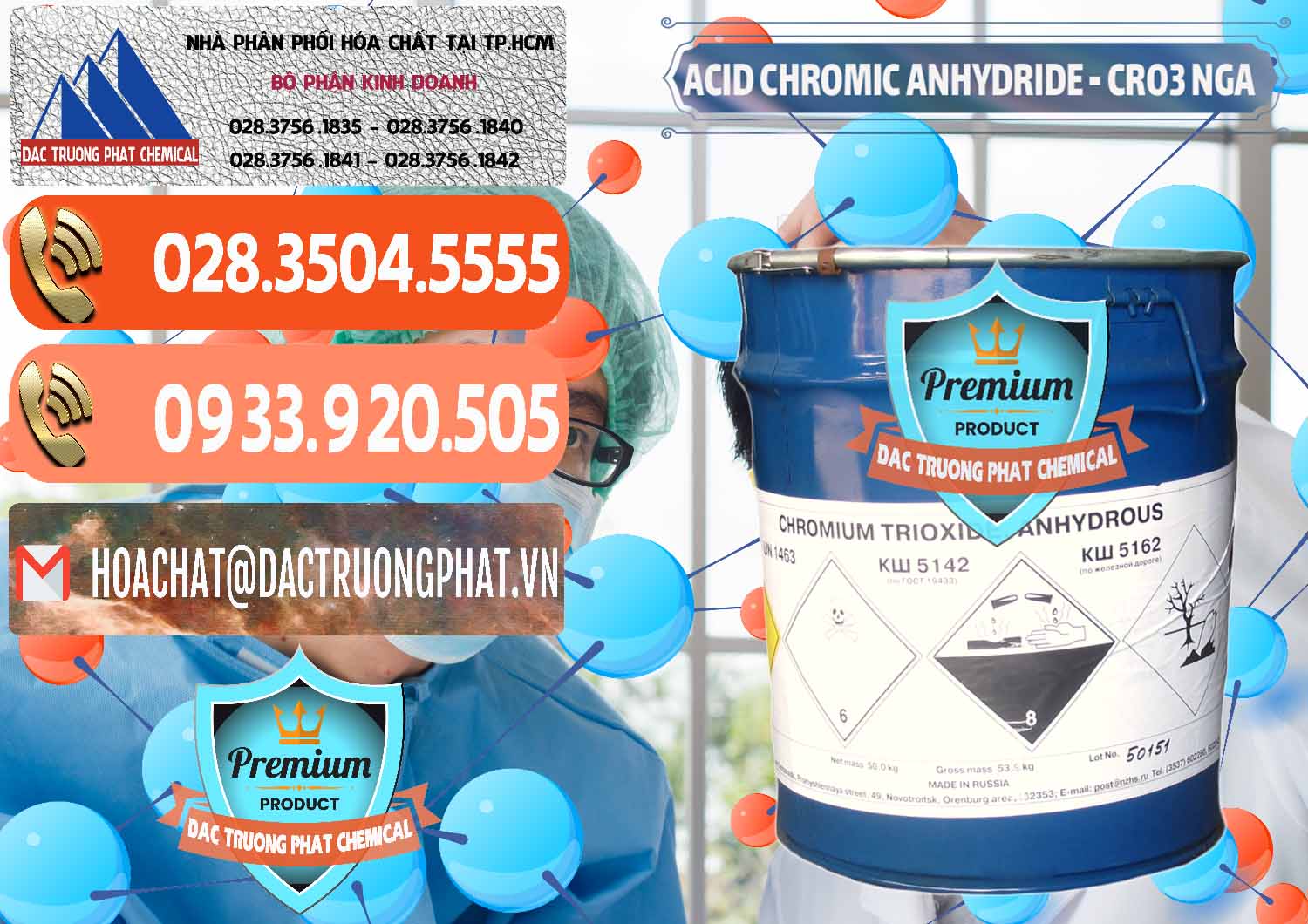 Kinh doanh và bán Acid Chromic Anhydride - Cromic CRO3 Nga Russia - 0006 - Cung cấp _ phân phối hóa chất tại TP.HCM - hoachatmientay.com