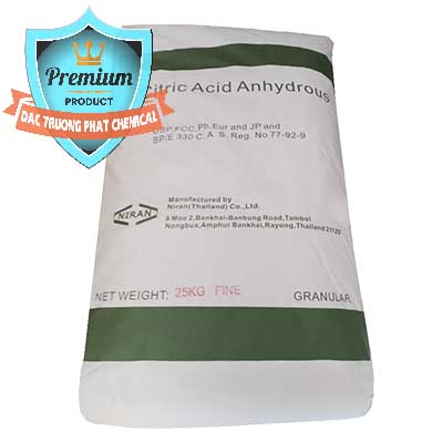 Công ty chuyên cung cấp và bán Acid Citric - Axit Citric Anhydrous - Thái Lan Niran - 0231 - Cty cung ứng _ phân phối hóa chất tại TP.HCM - hoachatmientay.com