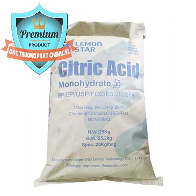 Acid Citric – Axit Citric BP/EP/USP/FCC/E330 Lemon Star Trung Quốc China