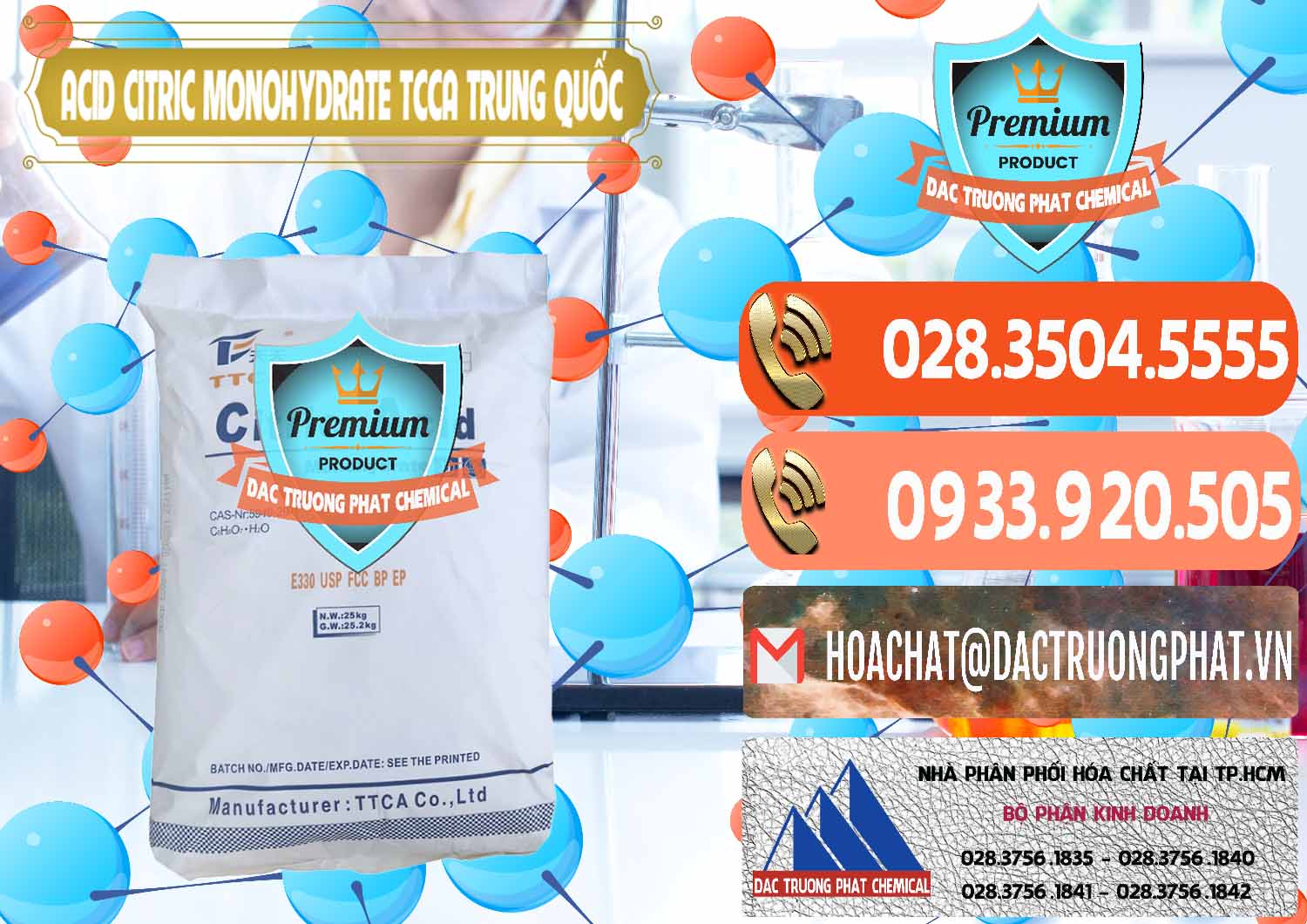 Nơi chuyên cung cấp _ bán Acid Citric - Axit Citric Monohydrate TCCA Trung Quốc China - 0441 - Cty phân phối - cung cấp hóa chất tại TP.HCM - hoachatmientay.com