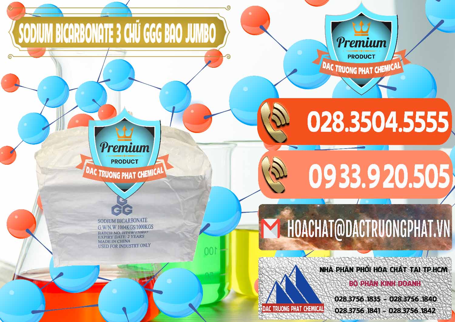 Cung ứng - bán Sodium Bicarbonate – Bicar NaHCO3 Food Grade 3 Chữ GGG Bao Jumbo ( Bành ) Trung Quốc China - 0260 - Nơi chuyên cung cấp & bán hóa chất tại TP.HCM - hoachatmientay.com
