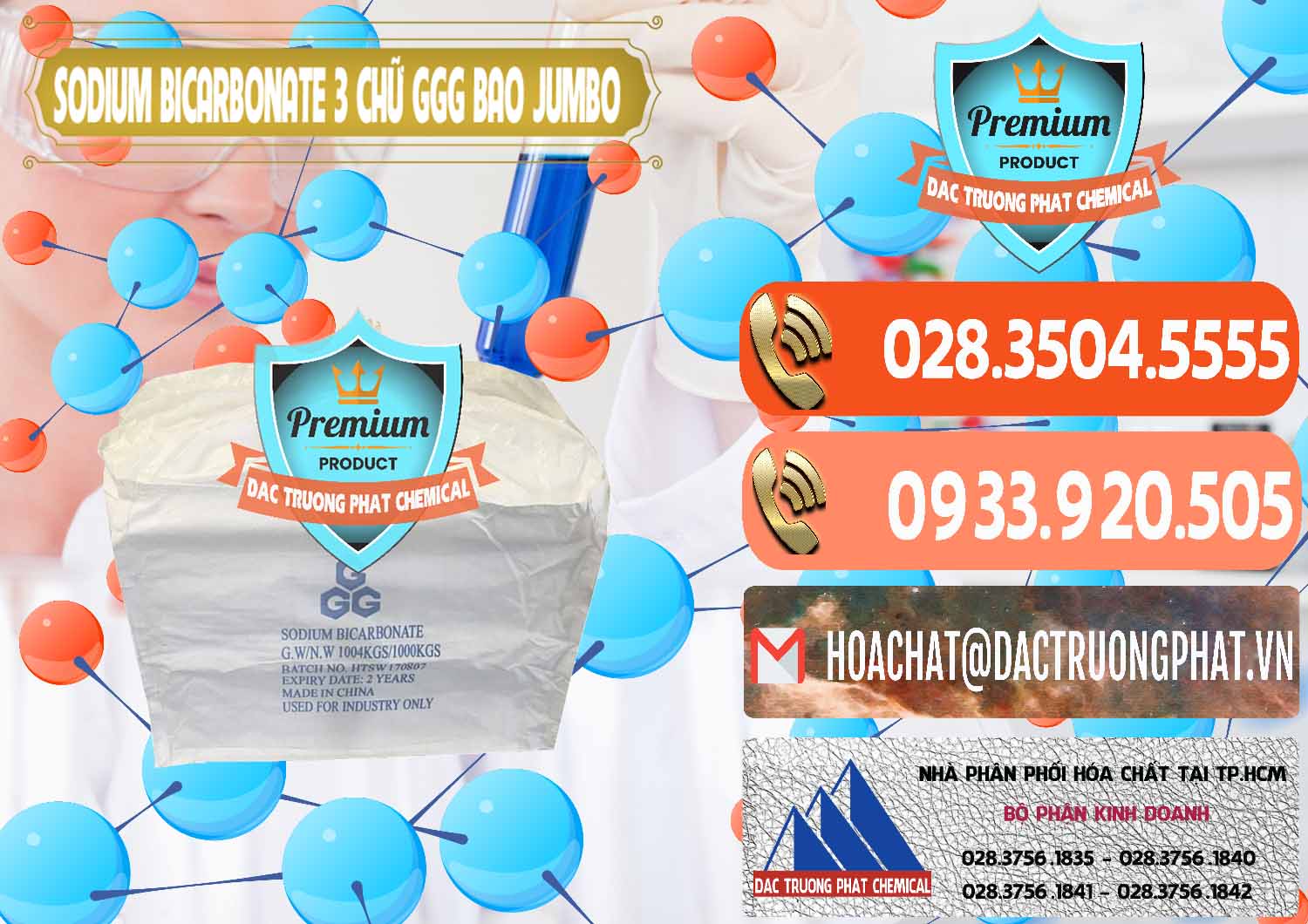 Cty bán & cung ứng Sodium Bicarbonate – Bicar NaHCO3 Food Grade 3 Chữ GGG Bao Jumbo ( Bành ) Trung Quốc China - 0260 - Nơi bán - cung cấp hóa chất tại TP.HCM - hoachatmientay.com