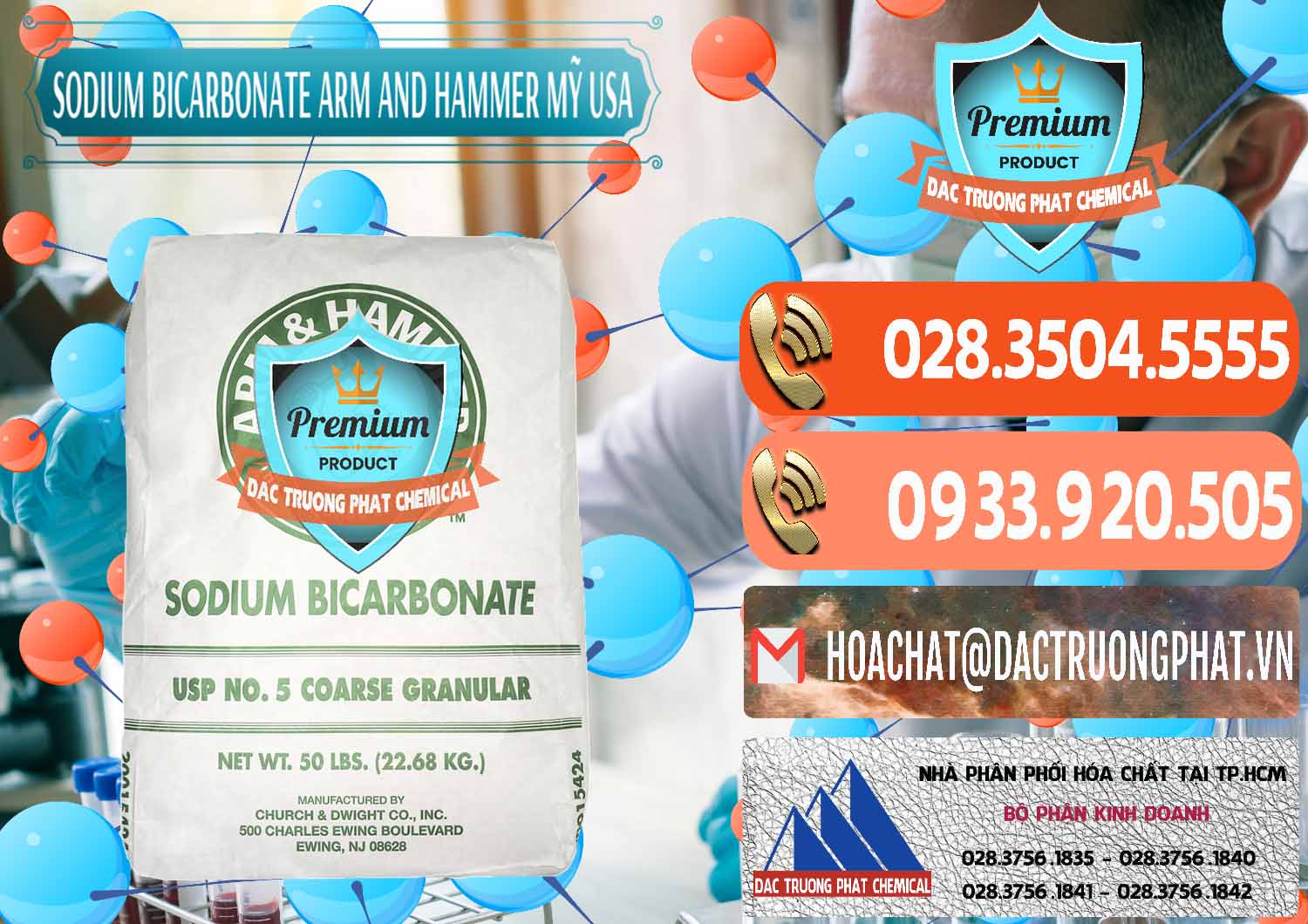Công ty nhập khẩu _ bán Sodium Bicarbonate – Bicar NaHCO3 Food Grade Arm And Hammer Mỹ USA - 0255 - Nơi chuyên phân phối _ kinh doanh hóa chất tại TP.HCM - hoachatmientay.com