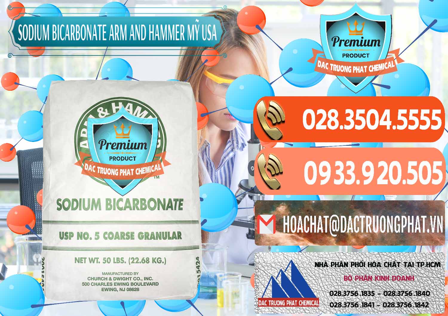 Công ty cung ứng và bán Sodium Bicarbonate – Bicar NaHCO3 Food Grade Arm And Hammer Mỹ USA - 0255 - Cung cấp - nhập khẩu hóa chất tại TP.HCM - hoachatmientay.com