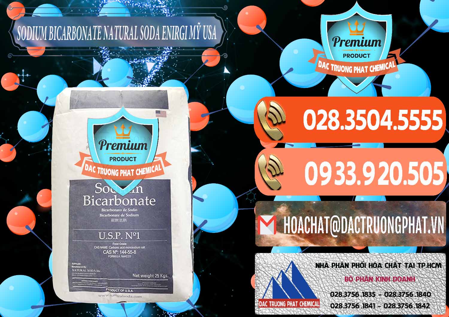 Nơi cung cấp & bán Sodium Bicarbonate – Bicar NaHCO3 Food Grade Natural Soda Enirgi Mỹ USA - 0257 - Nơi chuyên kinh doanh - cung cấp hóa chất tại TP.HCM - hoachatmientay.com