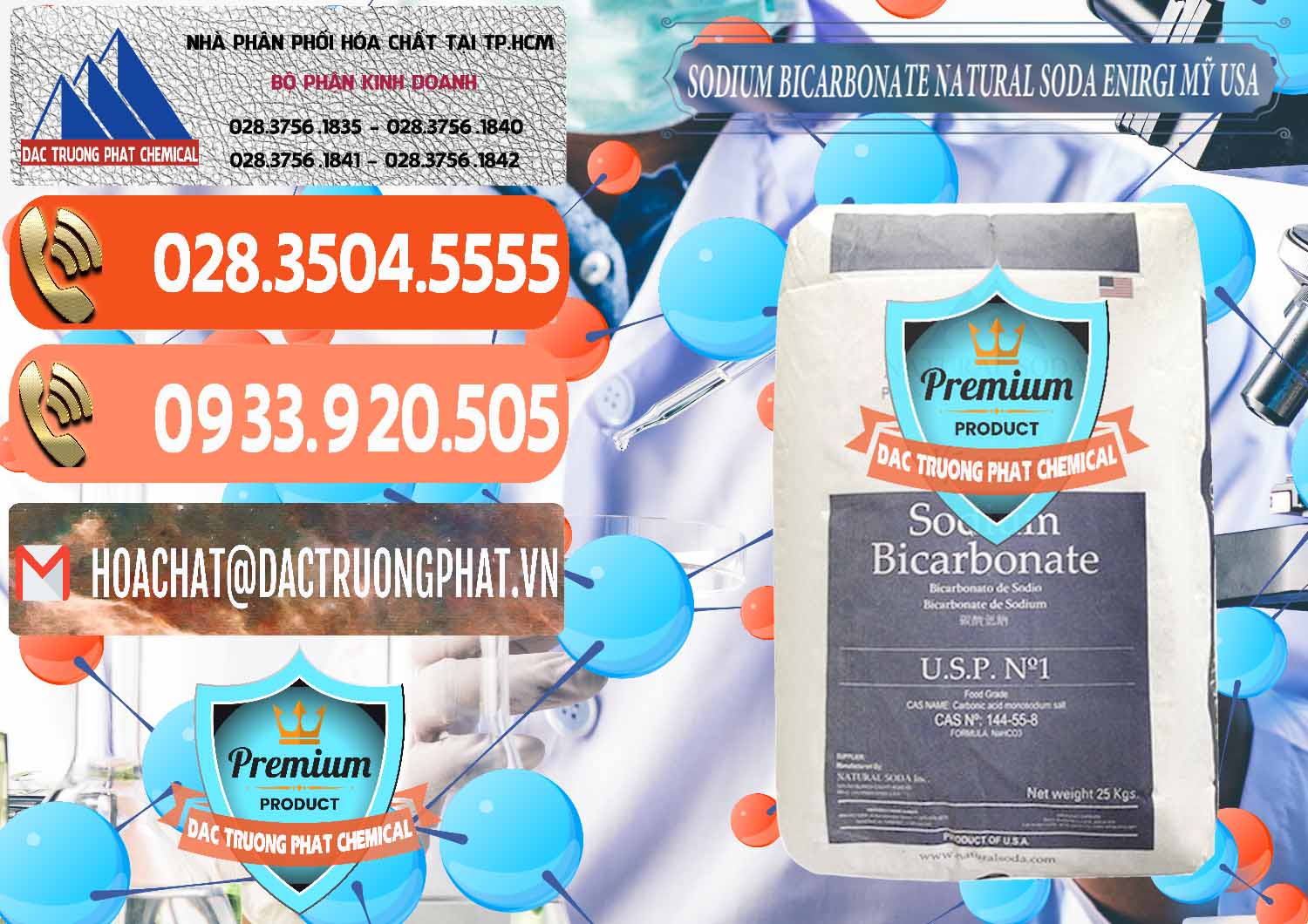 Cty nhập khẩu - bán Sodium Bicarbonate – Bicar NaHCO3 Food Grade Natural Soda Enirgi Mỹ USA - 0257 - Nơi bán & cung cấp hóa chất tại TP.HCM - hoachatmientay.com