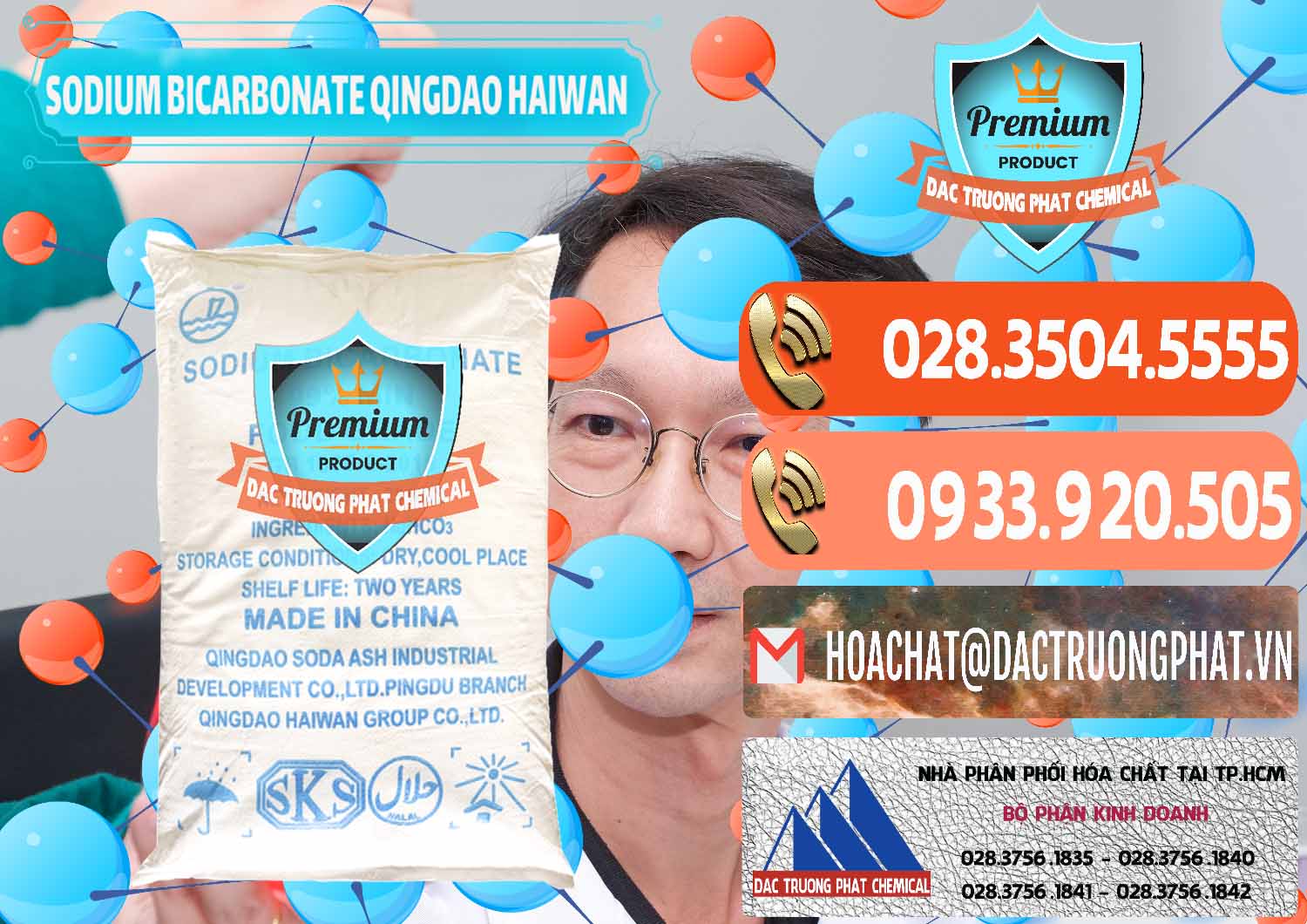Chuyên phân phối - bán Sodium Bicarbonate – Bicar NaHCO3 Food Grade Qingdao Haiwan Trung Quốc China - 0258 - Nơi cung cấp & bán hóa chất tại TP.HCM - hoachatmientay.com