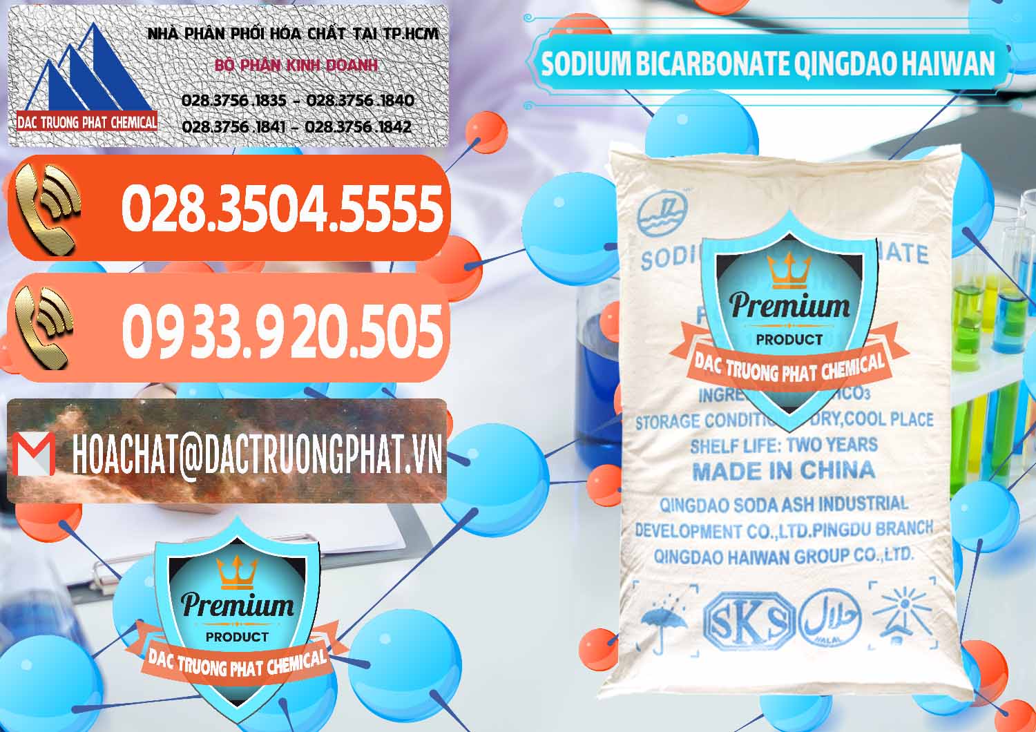 Cty bán và phân phối Sodium Bicarbonate – Bicar NaHCO3 Food Grade Qingdao Haiwan Trung Quốc China - 0258 - Chuyên cung cấp và bán hóa chất tại TP.HCM - hoachatmientay.com
