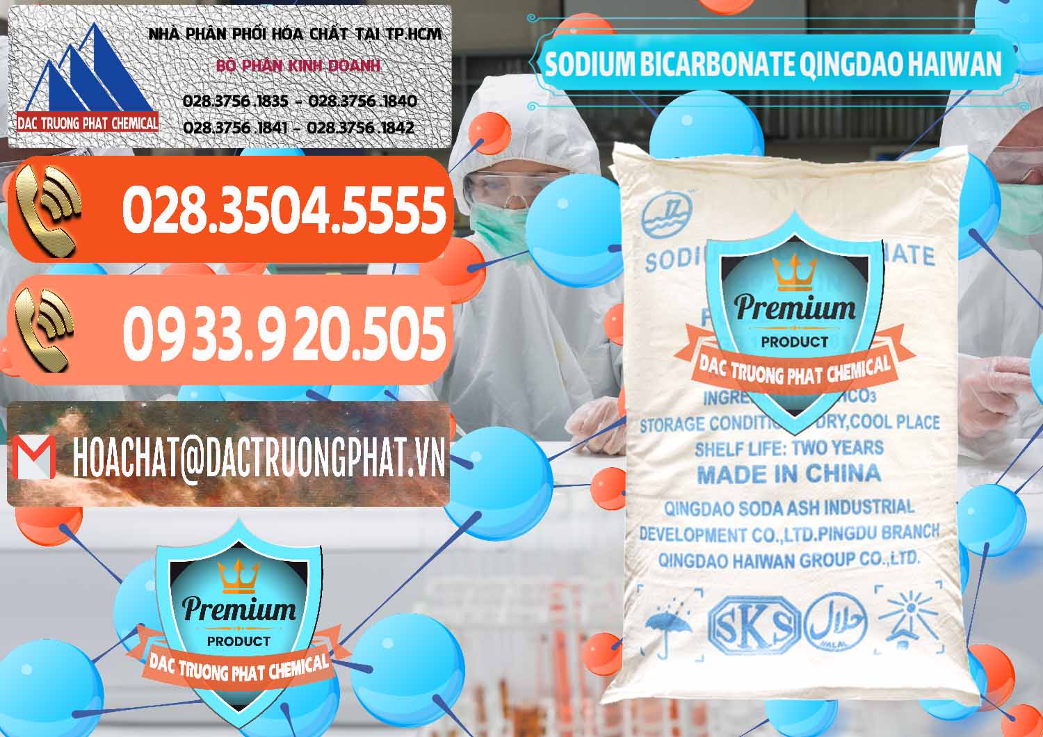 Chuyên nhập khẩu _ bán Sodium Bicarbonate – Bicar NaHCO3 Food Grade Qingdao Haiwan Trung Quốc China - 0258 - Chuyên phân phối ( kinh doanh ) hóa chất tại TP.HCM - hoachatmientay.com