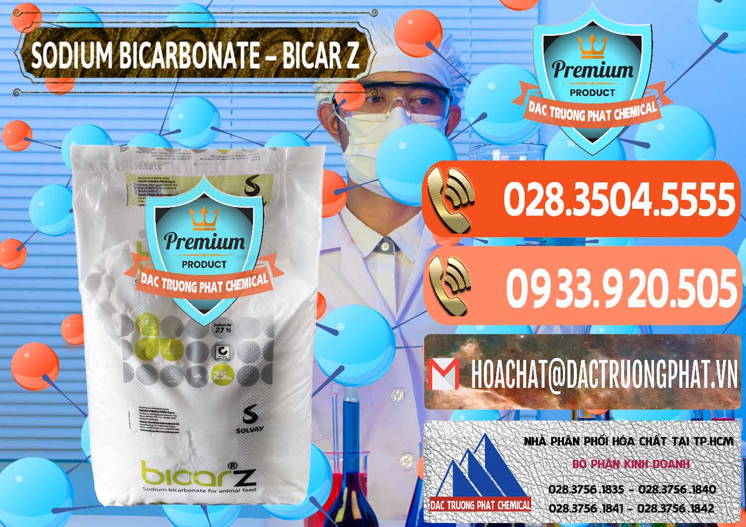 Nơi chuyên bán và cung cấp Sodium Bicarbonate – NaHCO3 Bicar Z Ý Italy Solvay - 0139 - Nơi chuyên phân phối - bán hóa chất tại TP.HCM - hoachatmientay.com