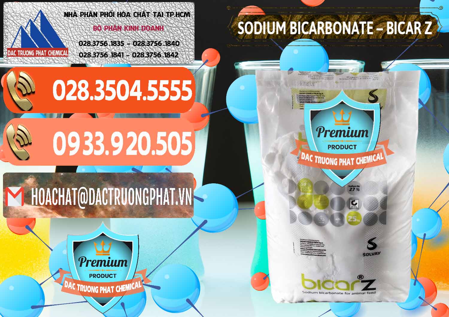 Nơi kinh doanh & bán Sodium Bicarbonate – NaHCO3 Bicar Z Ý Italy Solvay - 0139 - Nhập khẩu - cung cấp hóa chất tại TP.HCM - hoachatmientay.com