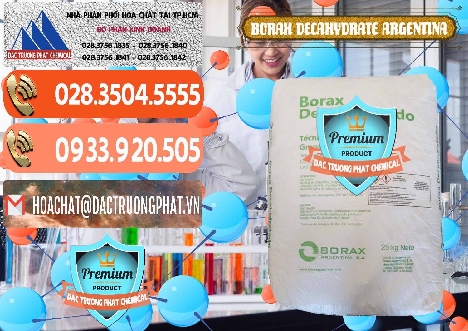 Đơn vị chuyên bán ( cung ứng ) Borax Decahydrate Argentina - 0446 - Nơi chuyên cung ứng & phân phối hóa chất tại TP.HCM - hoachatmientay.com