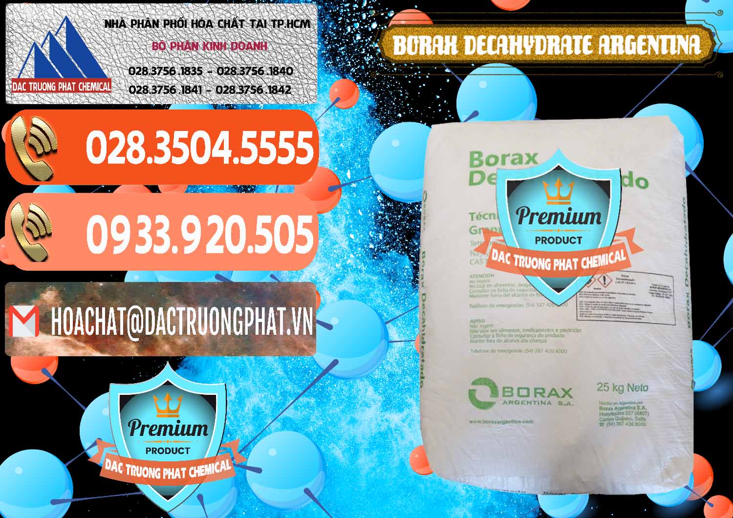 Đơn vị nhập khẩu & bán Borax Decahydrate Argentina - 0446 - Công ty bán & phân phối hóa chất tại TP.HCM - hoachatmientay.com