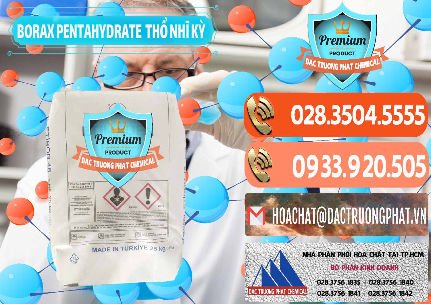 Công ty chuyên cung cấp và bán Borax Pentahydrate Thổ Nhĩ Kỳ Turkey - 0431 - Đơn vị bán ( cung cấp ) hóa chất tại TP.HCM - hoachatmientay.com