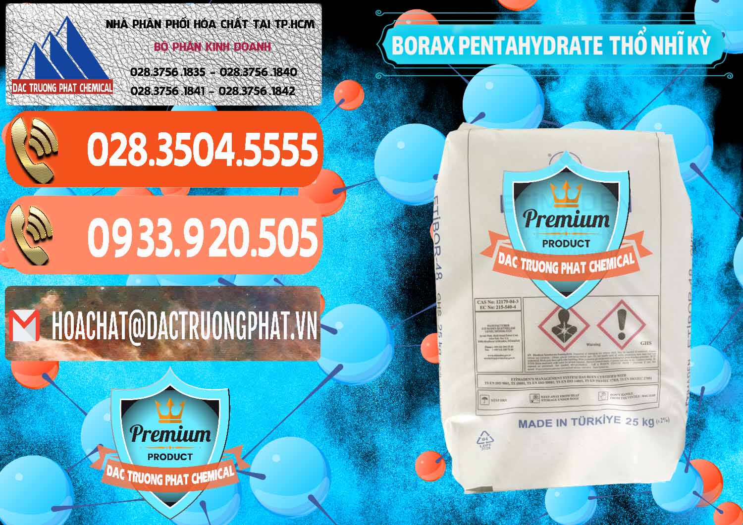 Nơi bán và cung ứng Borax Pentahydrate Thổ Nhĩ Kỳ Turkey - 0431 - Cty chuyên kinh doanh ( cung cấp ) hóa chất tại TP.HCM - hoachatmientay.com