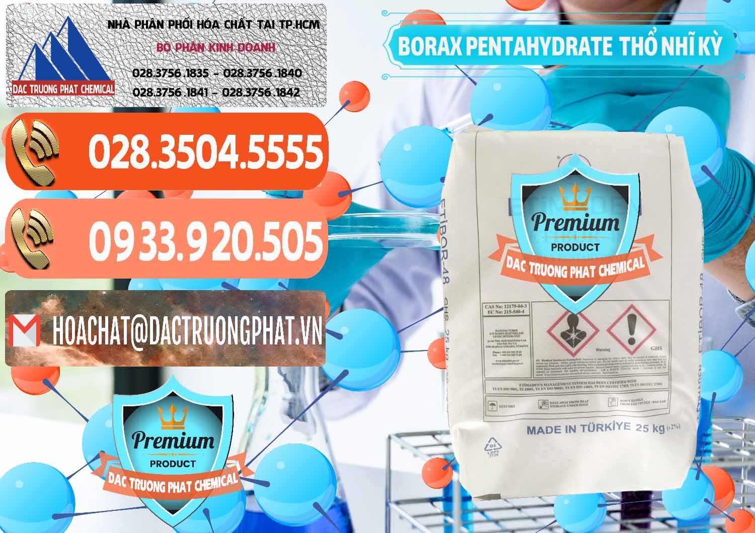 Cung cấp & bán Borax Pentahydrate Thổ Nhĩ Kỳ Turkey - 0431 - Cty chuyên kinh doanh và cung cấp hóa chất tại TP.HCM - hoachatmientay.com