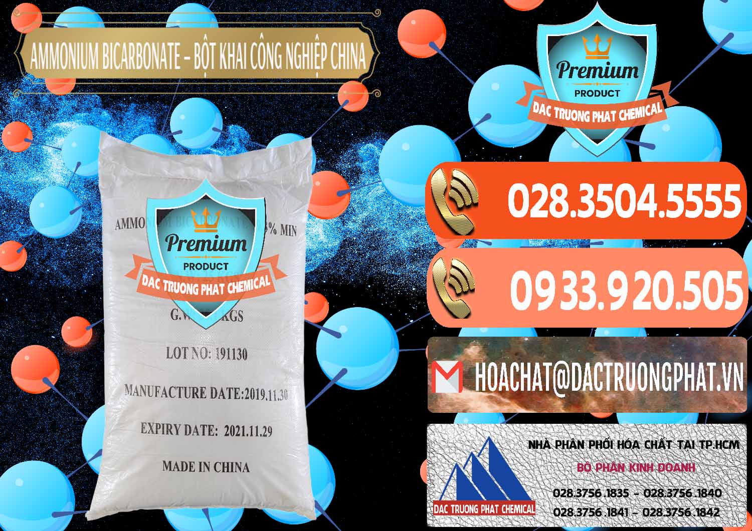 Công ty chuyên cung ứng ( bán ) Ammonium Bicarbonate – Bột Khai Công Nghiệp Trung Quốc China - 0020 - Công ty chuyên kinh doanh & cung cấp hóa chất tại TP.HCM - hoachatmientay.com