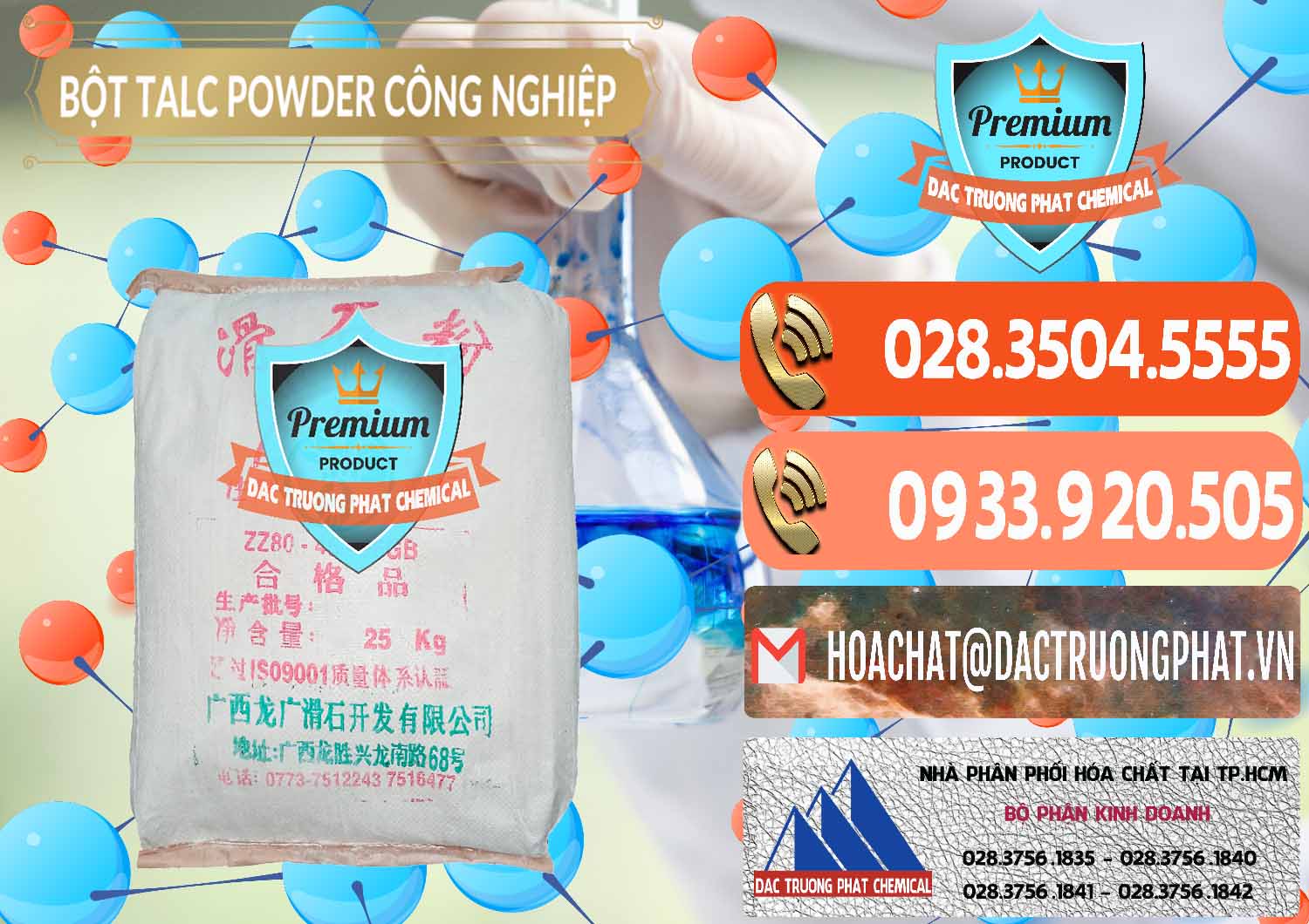 Công ty chuyên kinh doanh - bán Bột Talc Powder Công Nghiệp Trung Quốc China - 0037 - Nơi phân phối _ cung cấp hóa chất tại TP.HCM - hoachatmientay.com