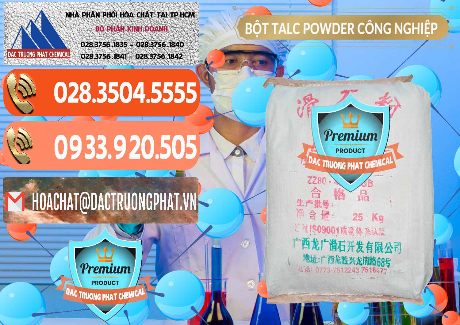 Đơn vị chuyên bán và phân phối Bột Talc Powder Công Nghiệp Trung Quốc China - 0037 - Đơn vị chuyên phân phối và nhập khẩu hóa chất tại TP.HCM - hoachatmientay.com