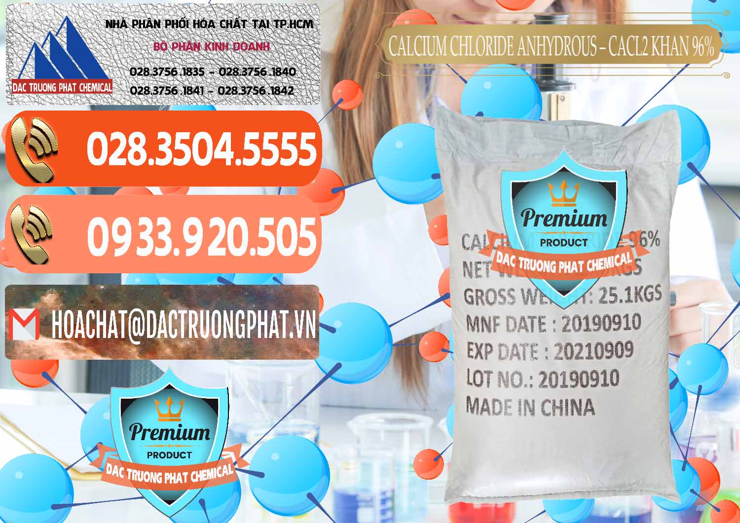 Đơn vị bán và cung ứng CaCl2 – Canxi Clorua Anhydrous Khan 96% Trung Quốc China - 0043 - Cty cung cấp và bán hóa chất tại TP.HCM - hoachatmientay.com