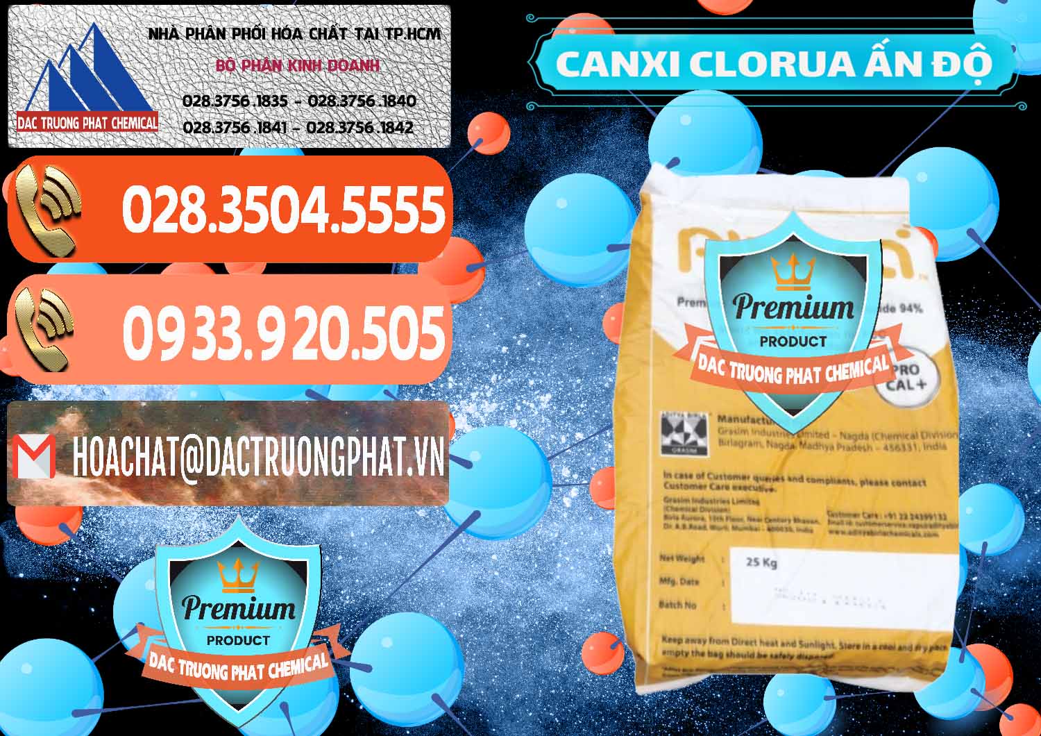 Nơi phân phối ( bán ) CaCl2 – Canxi Clorua Food Grade Altura Aditya Birla Grasim Ấn Độ India - 0436 - Công ty chuyên phân phối & nhập khẩu hóa chất tại TP.HCM - hoachatmientay.com