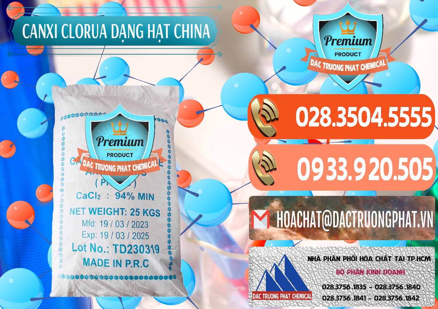 Công ty chuyên bán - cung ứng CaCl2 – Canxi Clorua 94% Dạng Hạt Trung Quốc China - 0373 - Nơi cung cấp _ phân phối hóa chất tại TP.HCM - hoachatmientay.com