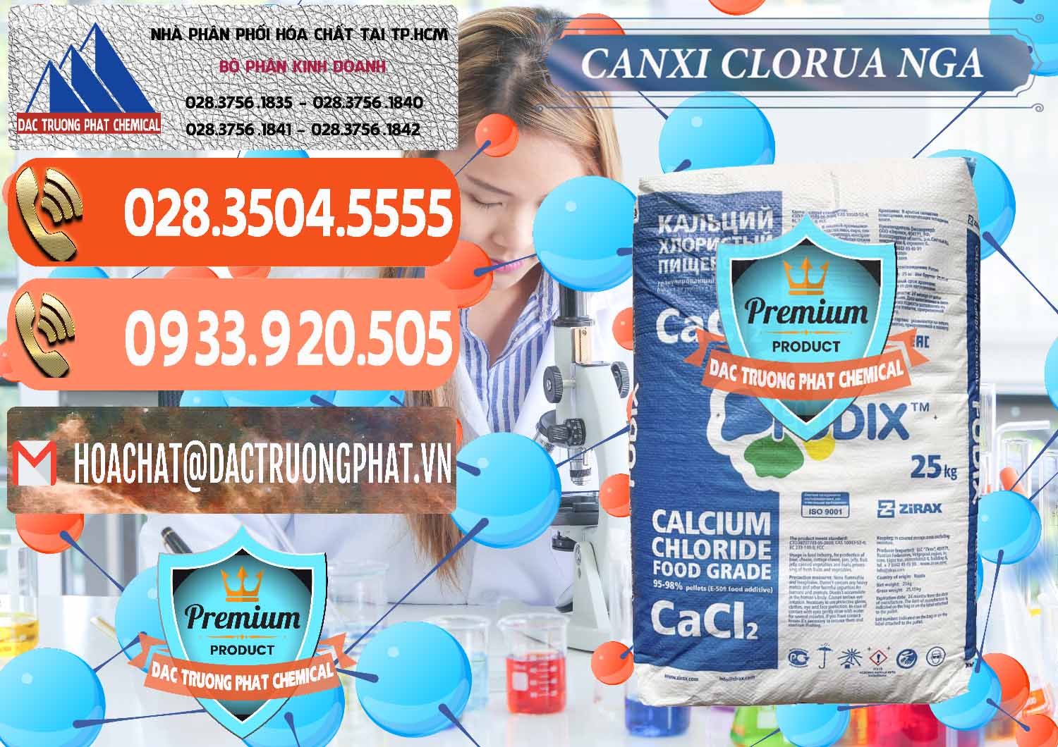 Đơn vị chuyên cung cấp _ bán CaCl2 – Canxi Clorua Nga Russia - 0430 - Cung cấp và bán hóa chất tại TP.HCM - hoachatmientay.com