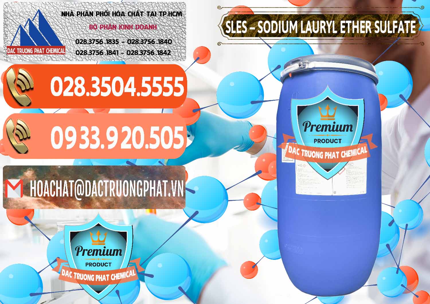 Nơi bán ( phân phối ) Chất Tạo Bọt Sles - Sodium Lauryl Ether Sulphate Kao Indonesia - 0046 - Nhà phân phối ( cung cấp ) hóa chất tại TP.HCM - hoachatmientay.com