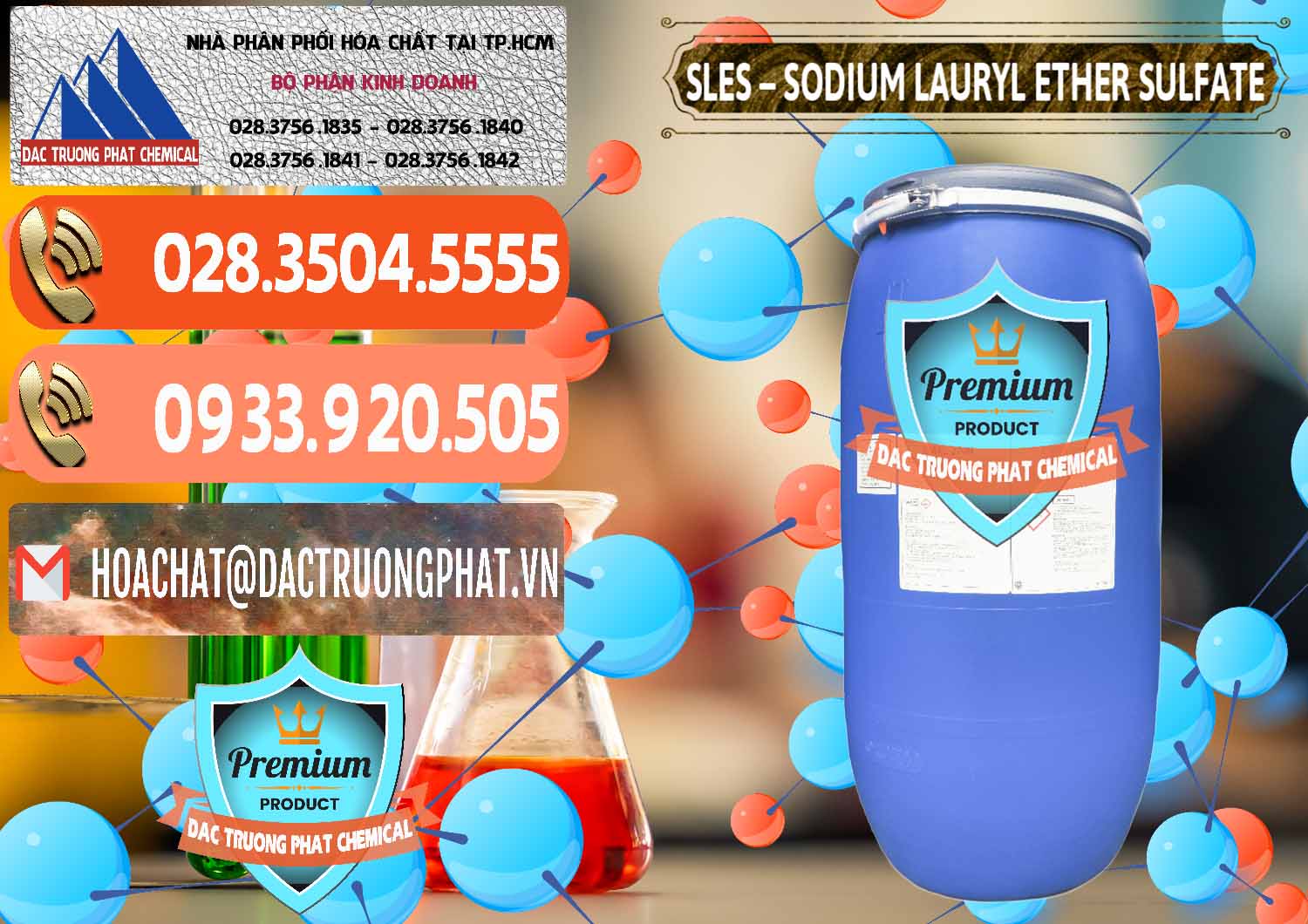 Công ty chuyên cung cấp và bán Chất Tạo Bọt Sles - Sodium Lauryl Ether Sulphate Kao Indonesia - 0046 - Nơi chuyên cung cấp và kinh doanh hóa chất tại TP.HCM - hoachatmientay.com