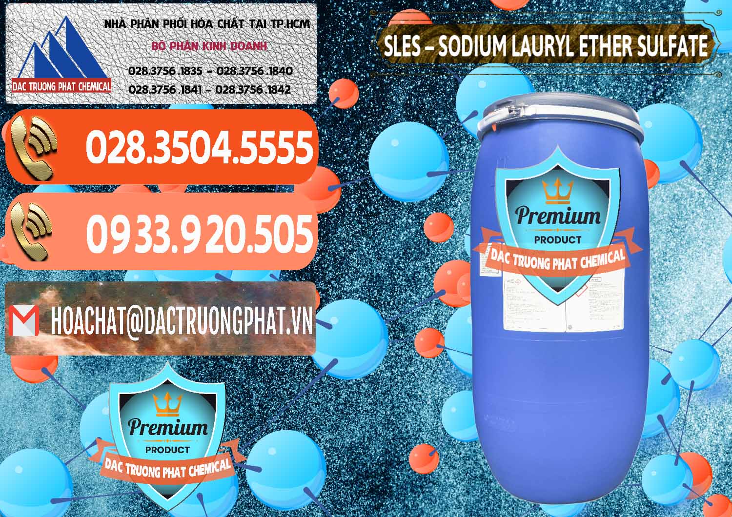 Công ty bán - cung cấp Chất Tạo Bọt Sles - Sodium Lauryl Ether Sulphate Kao Indonesia - 0046 - Đơn vị nhập khẩu _ cung cấp hóa chất tại TP.HCM - hoachatmientay.com