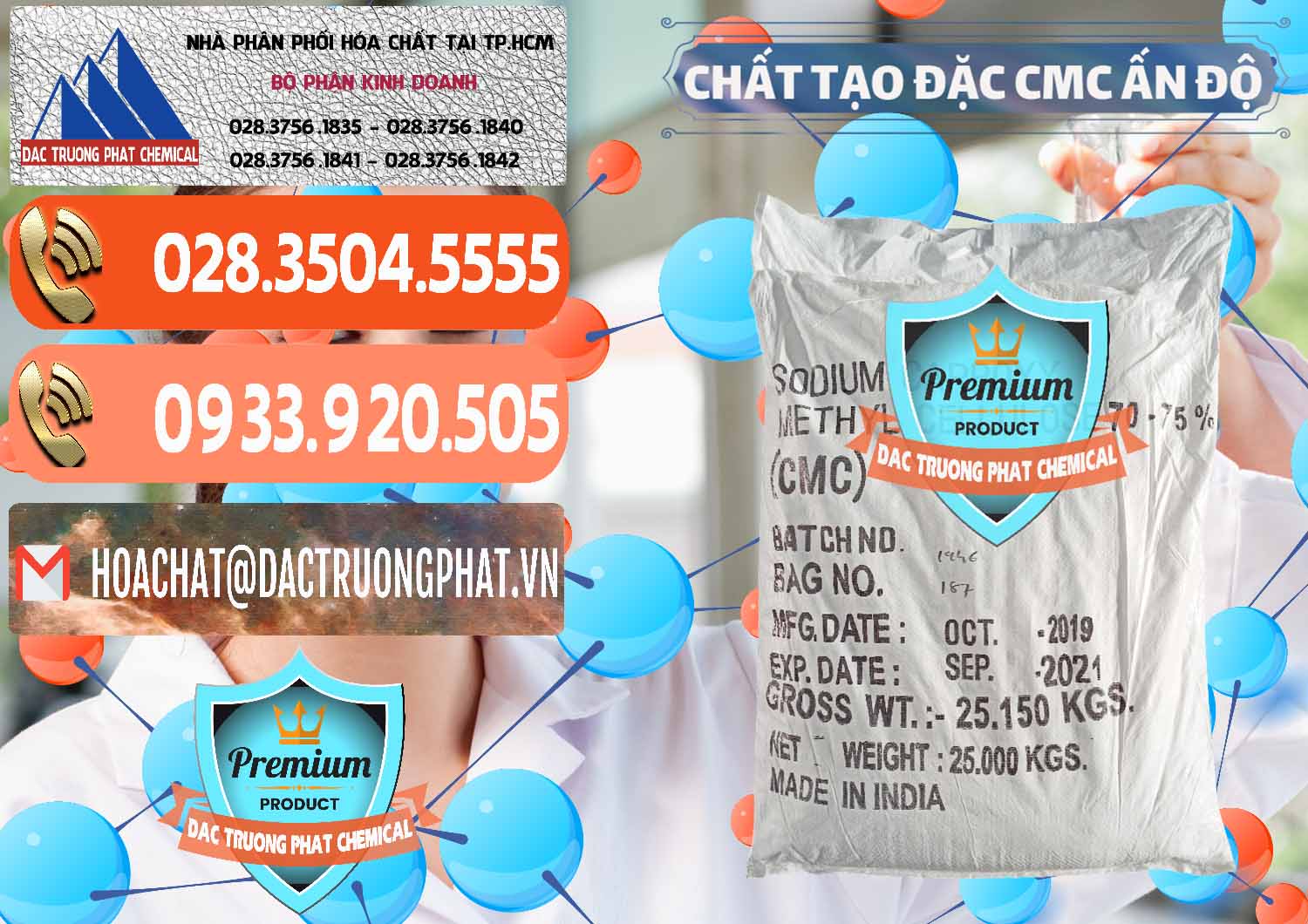 Công ty bán _ phân phối Chất Tạo Đặc CMC - Carboxyl Methyl Cellulose Ấn Độ India - 0044 - Chuyên nhập khẩu và cung cấp hóa chất tại TP.HCM - hoachatmientay.com