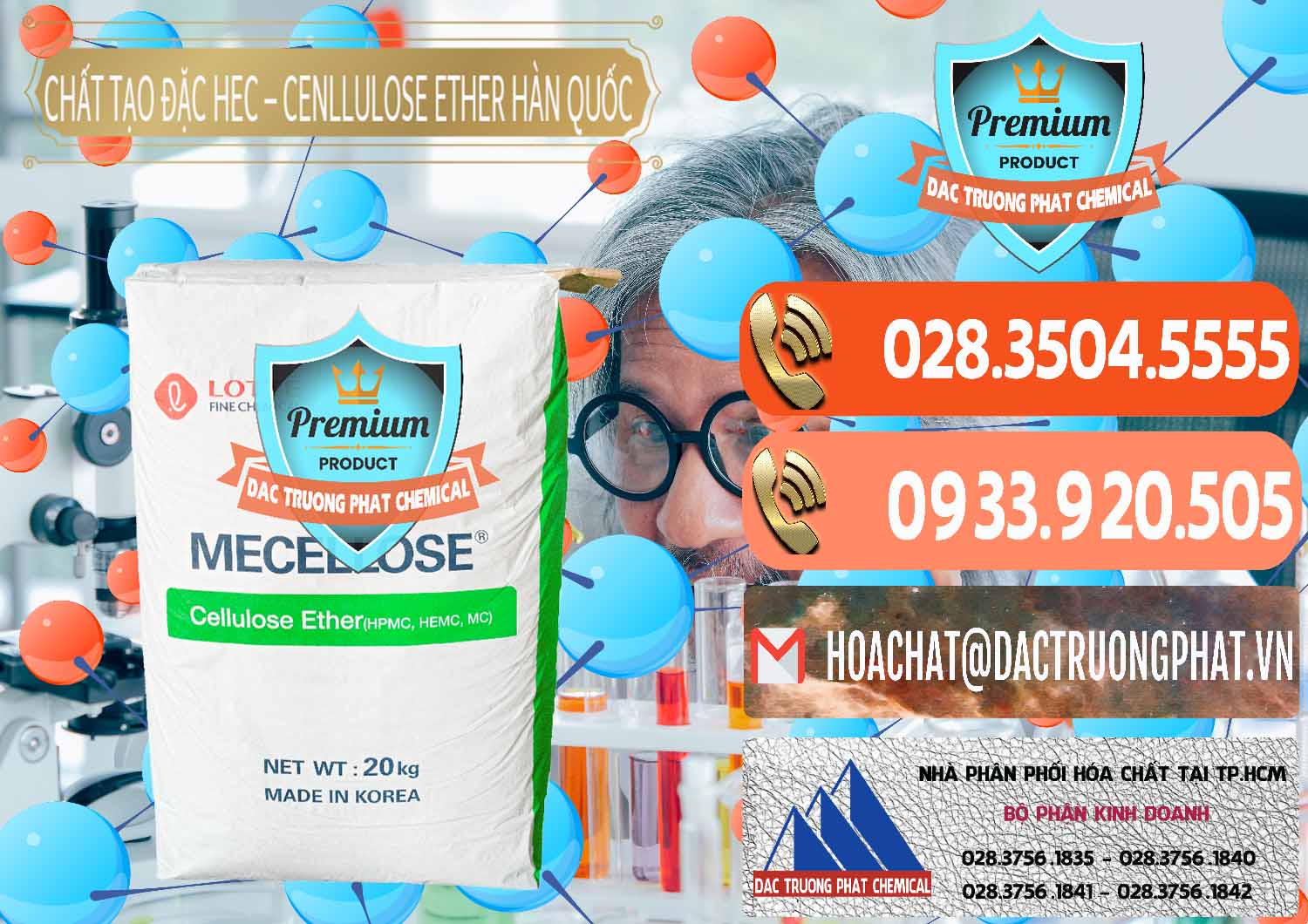 Nhà cung cấp - bán Chất Tạo Đặc Hec Mecellose – Cenllulose Ether Lotte Hàn Quốc Korea - 0050 - Công ty phân phối ( cung cấp ) hóa chất tại TP.HCM - hoachatmientay.com