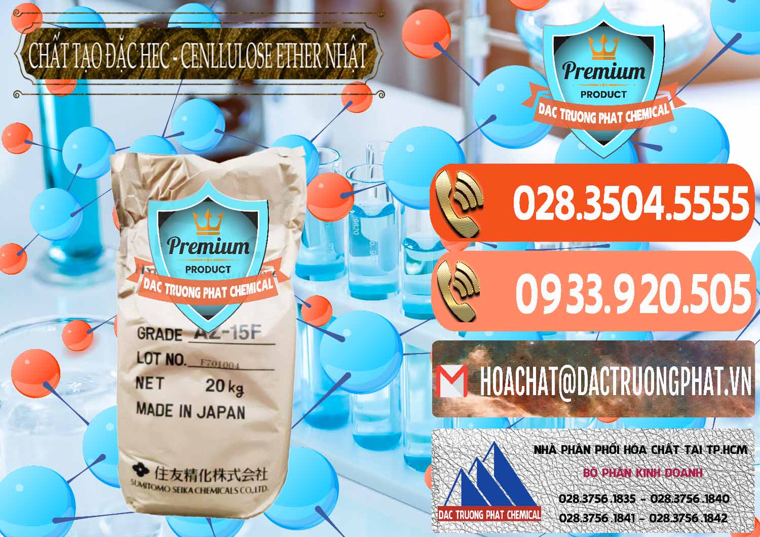 Nơi cung ứng & bán Chất Tạo Đặc Hec Mecellose – Cenllulose Ether Nhật Bản Japan - 0367 - Cty phân phối và bán hóa chất tại TP.HCM - hoachatmientay.com