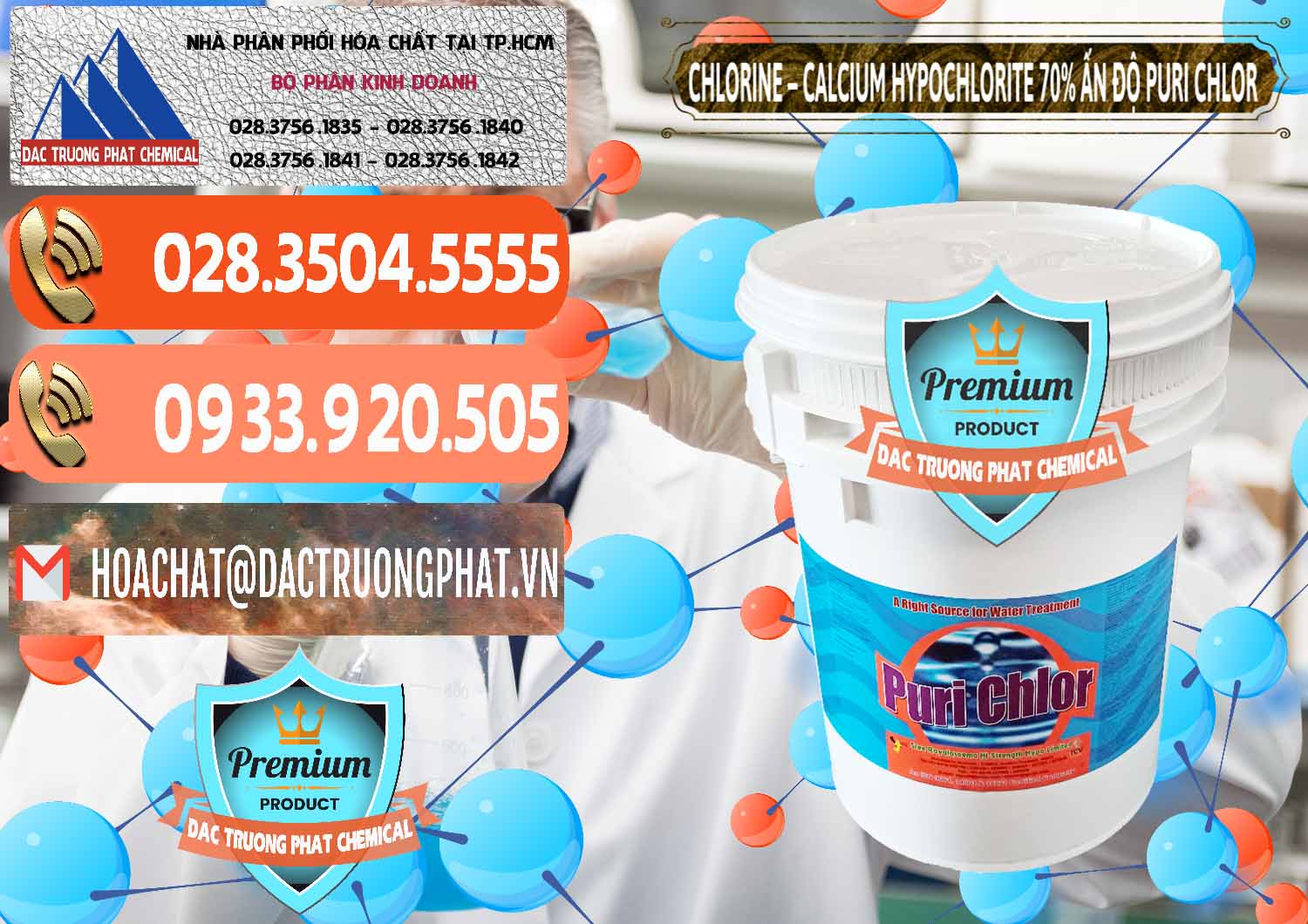 Nơi chuyên phân phối ( bán ) Chlorine – Clorin 70% Puri Chlo Ấn Độ India - 0123 - Chuyên cung cấp _ bán hóa chất tại TP.HCM - hoachatmientay.com