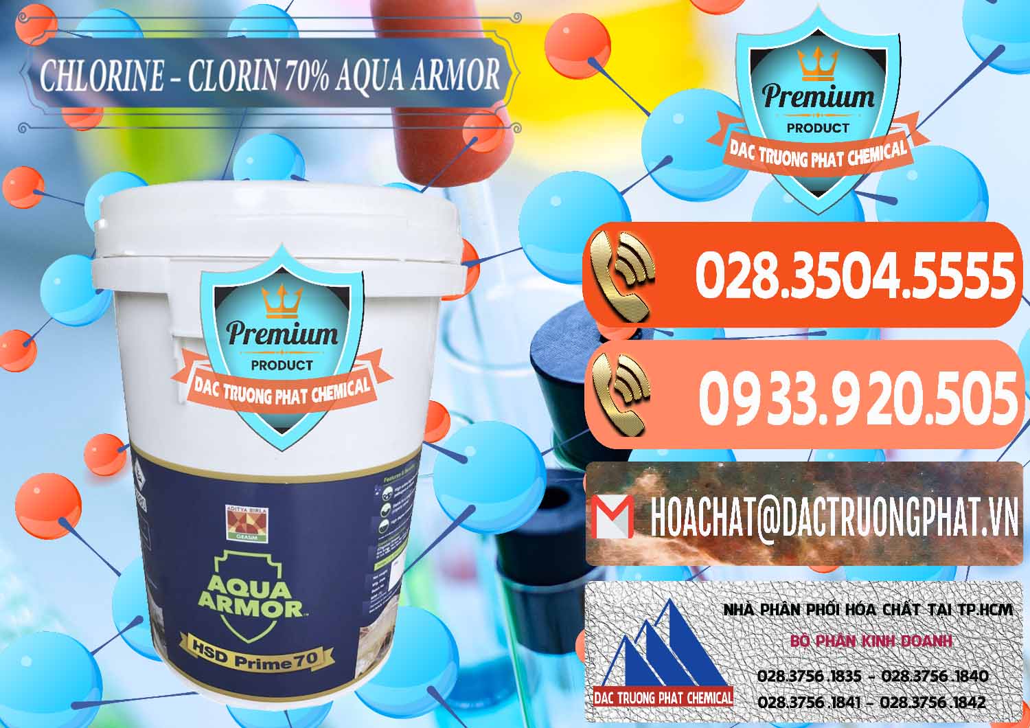 Đơn vị chuyên cung cấp và bán Chlorine – Clorin 70% Aqua Armor Aditya Birla Grasim Ấn Độ India - 0241 - Nơi bán ( cung cấp ) hóa chất tại TP.HCM - hoachatmientay.com