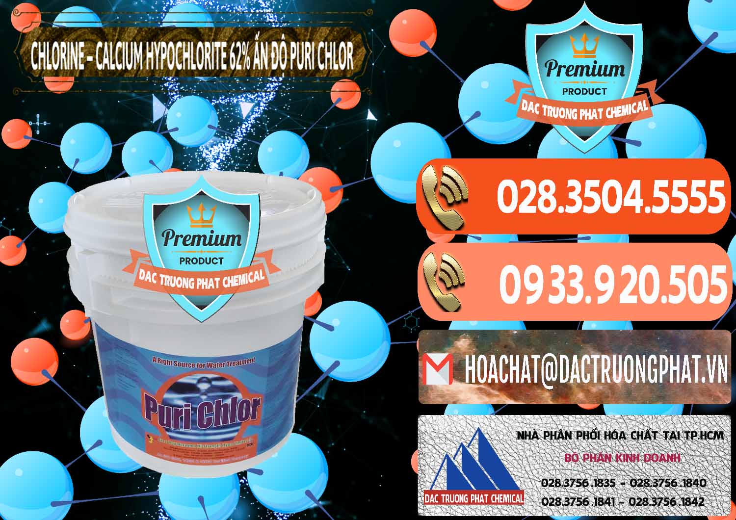 Đơn vị bán _ cung cấp Chlorine – Clorin 62% Puri Chlo Ấn Độ India - 0052 - Đơn vị cung cấp _ kinh doanh hóa chất tại TP.HCM - hoachatmientay.com