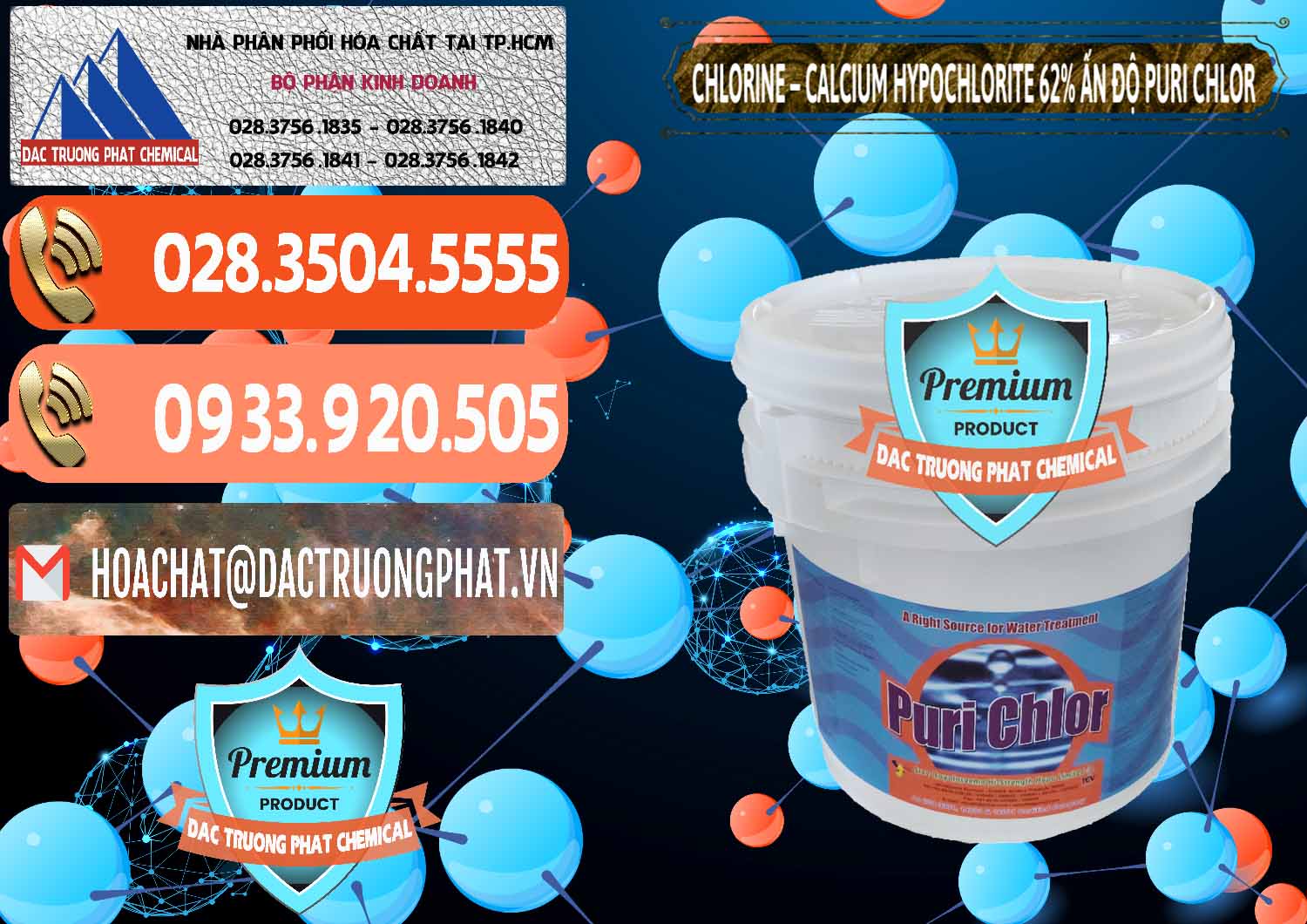 Đơn vị cung cấp & bán Chlorine – Clorin 62% Puri Chlo Ấn Độ India - 0052 - Đơn vị chuyên kinh doanh _ cung cấp hóa chất tại TP.HCM - hoachatmientay.com