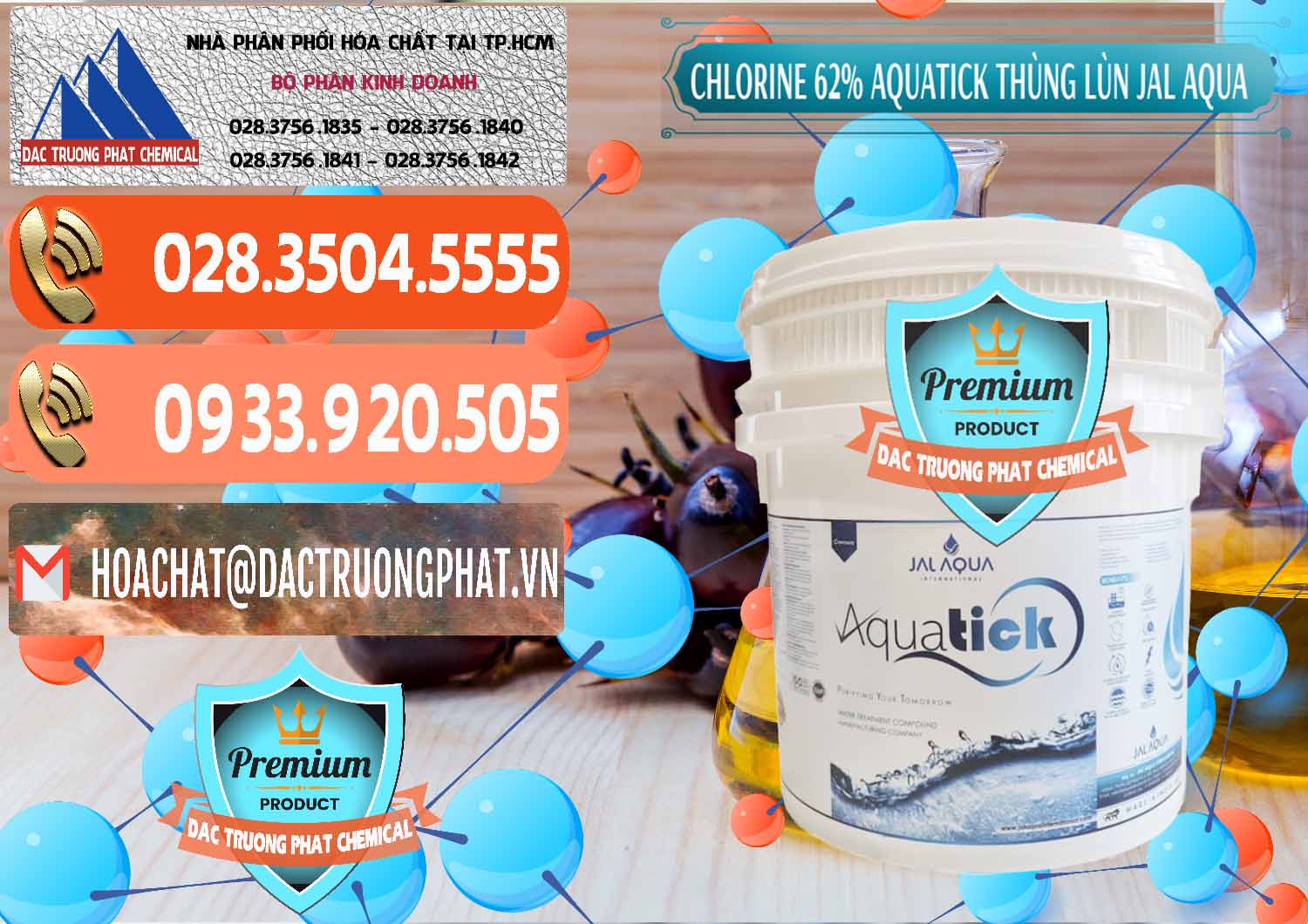 Nơi bán _ phân phối Chlorine – Clorin 62% Aquatick Thùng Lùn Jal Aqua Ấn Độ India - 0238 - Công ty chuyên bán - cung cấp hóa chất tại TP.HCM - hoachatmientay.com
