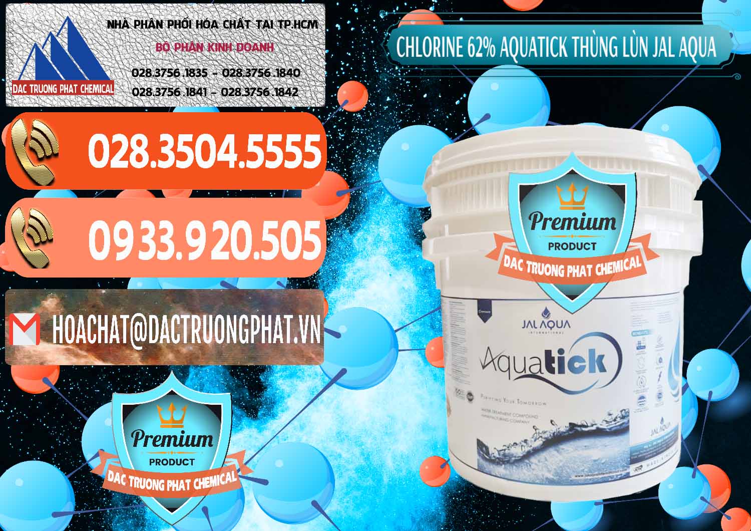 Đơn vị bán ( cung ứng ) Chlorine – Clorin 62% Aquatick Thùng Lùn Jal Aqua Ấn Độ India - 0238 - Công ty cung cấp và bán hóa chất tại TP.HCM - hoachatmientay.com