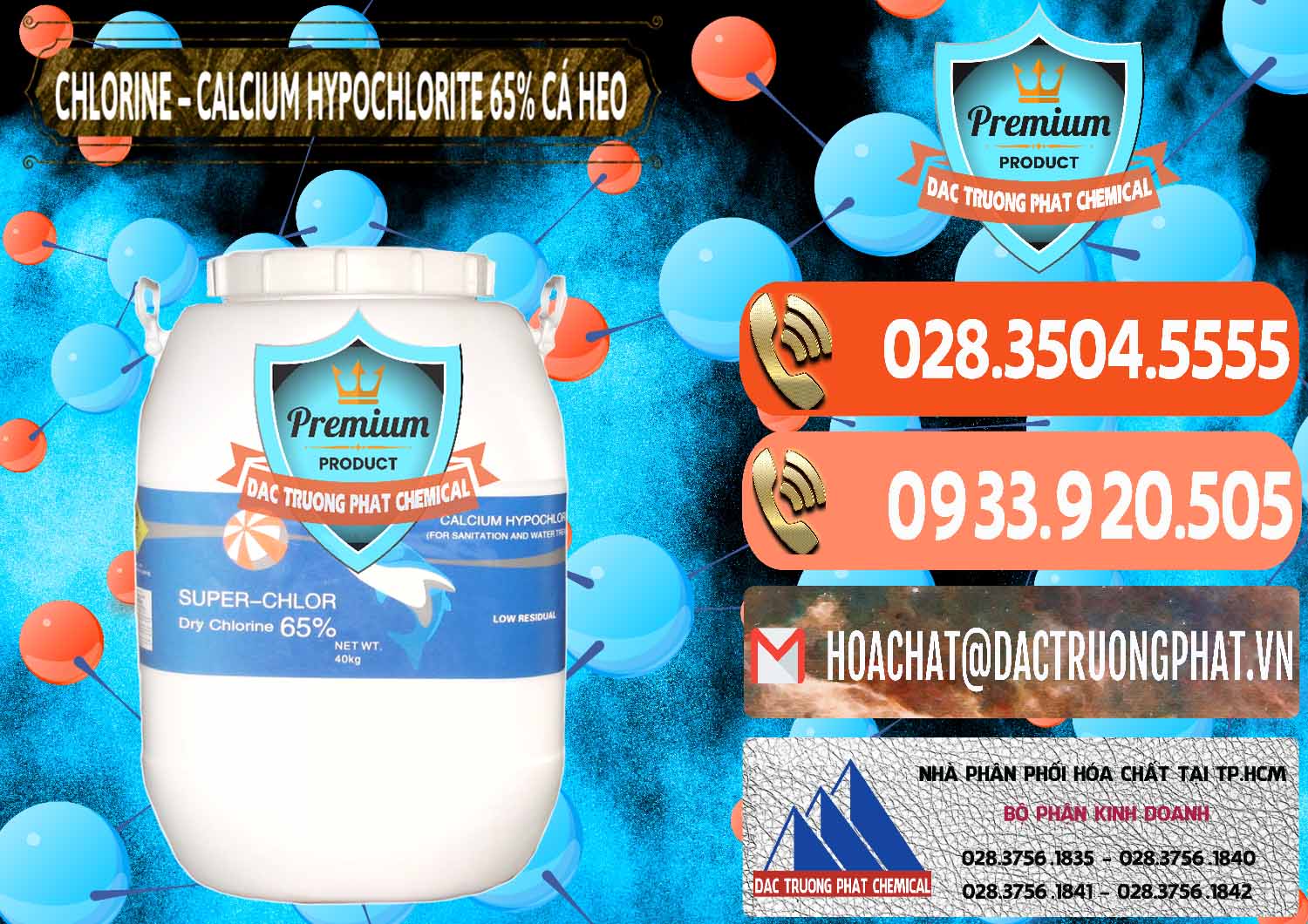 Đơn vị chuyên bán ( cung cấp ) Clorin - Chlorine Cá Heo 65% Trung Quốc China - 0053 - Đơn vị phân phối _ bán hóa chất tại TP.HCM - hoachatmientay.com