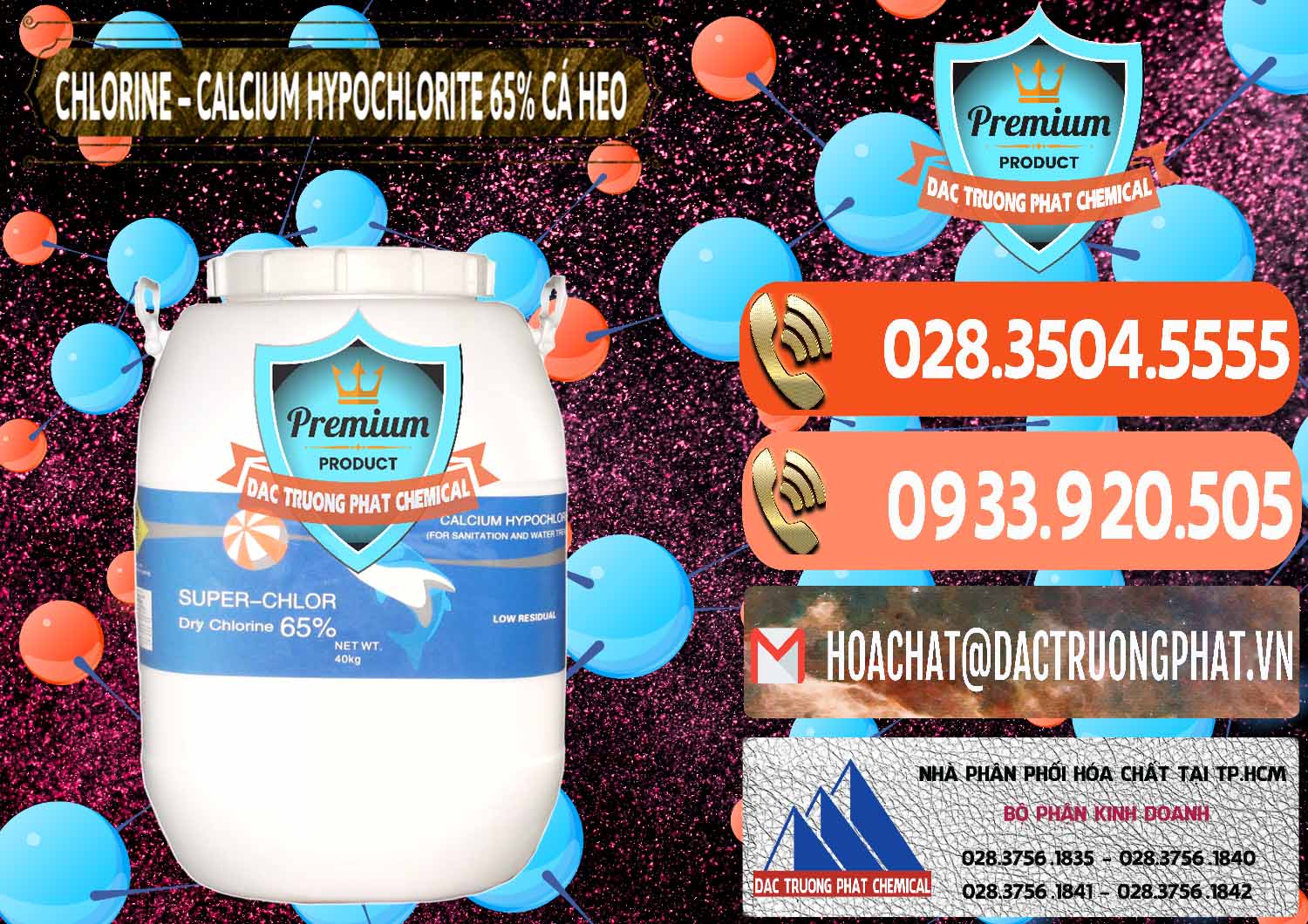 Chuyên cung cấp và bán Clorin - Chlorine Cá Heo 65% Trung Quốc China - 0053 - Nơi chuyên bán & cung cấp hóa chất tại TP.HCM - hoachatmientay.com