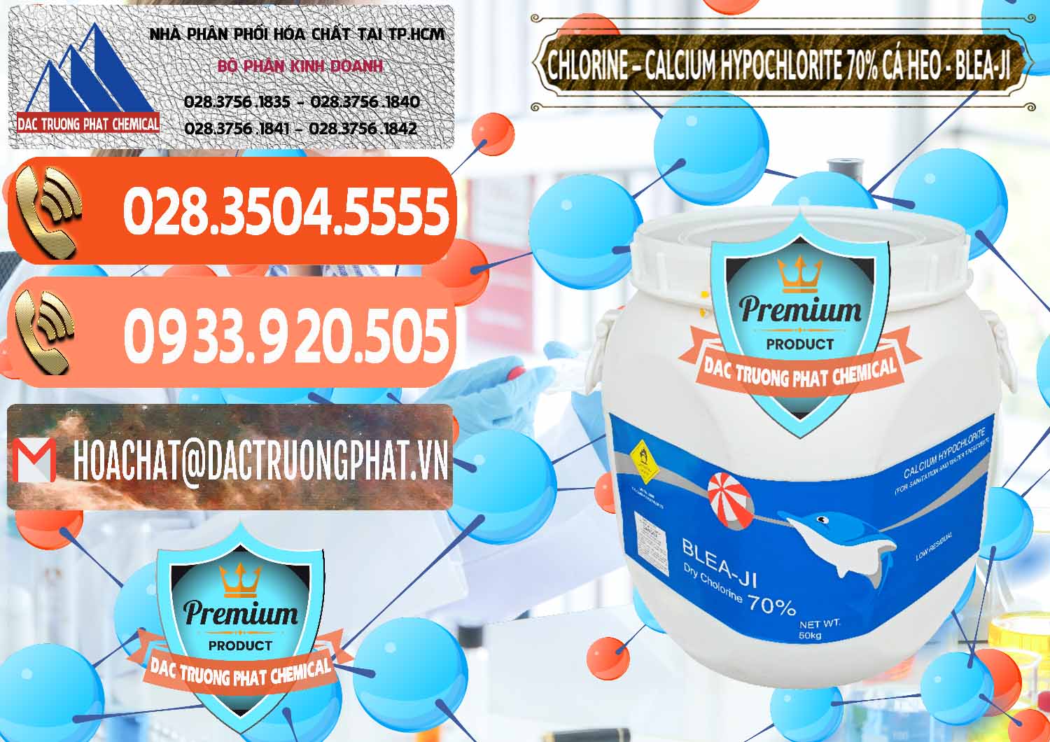 Đơn vị chuyên phân phối _ bán Clorin - Chlorine Cá Heo 70% Blea-Ji Trung Quốc China - 0056 - Cty bán và cung cấp hóa chất tại TP.HCM - hoachatmientay.com