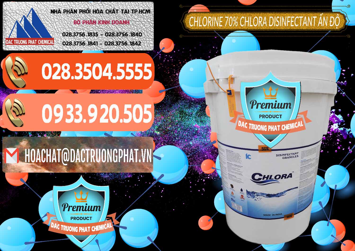 Nơi chuyên nhập khẩu & bán Chlorine – Clorin 70% Chlora Disinfectant Ấn Độ India - 0213 - Nơi chuyên nhập khẩu ( phân phối ) hóa chất tại TP.HCM - hoachatmientay.com