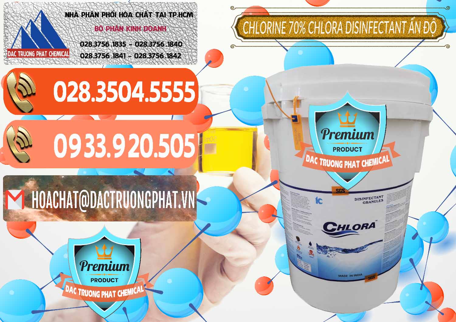 Cty chuyên cung ứng _ bán Chlorine – Clorin 70% Chlora Disinfectant Ấn Độ India - 0213 - Chuyên cung cấp & nhập khẩu hóa chất tại TP.HCM - hoachatmientay.com