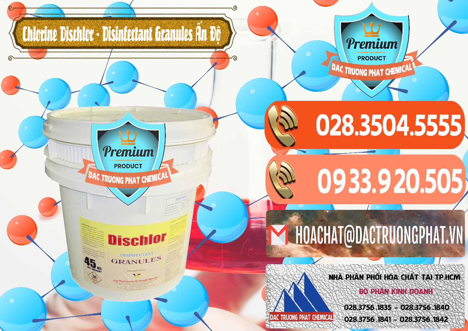 Cty bán ( cung ứng ) Chlorine – Clorin 70% Dischlor - Disinfectant Granules Ấn Độ India - 0248 - Cty chuyên phân phối _ bán hóa chất tại TP.HCM - hoachatmientay.com