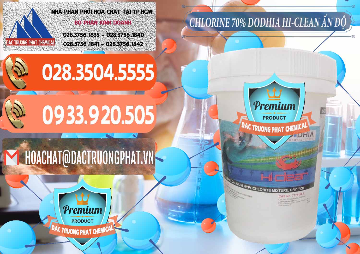 Công ty chuyên bán và cung cấp Chlorine – Clorin 70% Dodhia Hi-Clean Ấn Độ India - 0214 - Nơi nhập khẩu _ cung cấp hóa chất tại TP.HCM - hoachatmientay.com