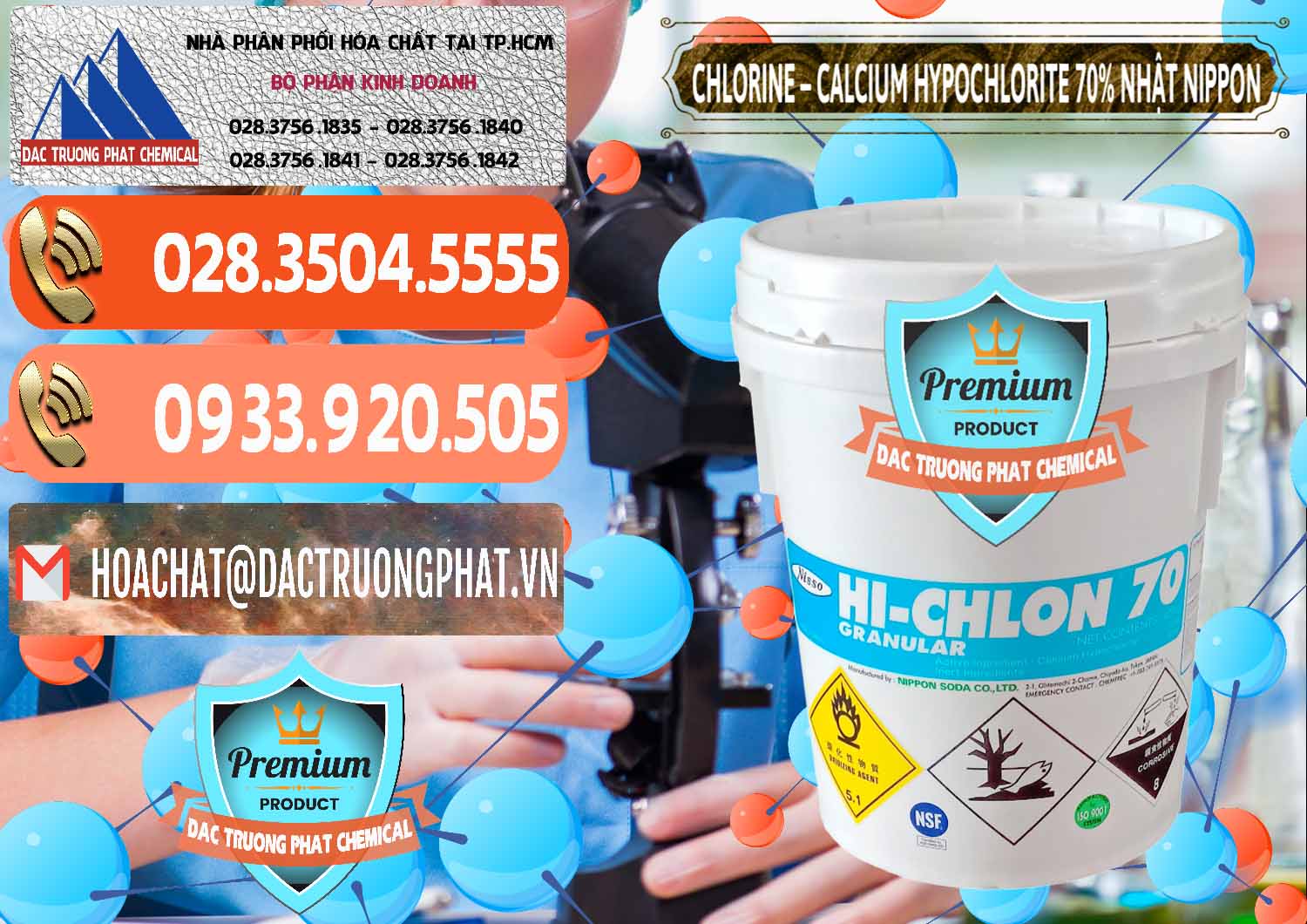 Chuyên bán ( cung ứng ) Clorin – Chlorine 70% Nippon Soda Nhật Bản Japan - 0055 - Chuyên kinh doanh - cung cấp hóa chất tại TP.HCM - hoachatmientay.com