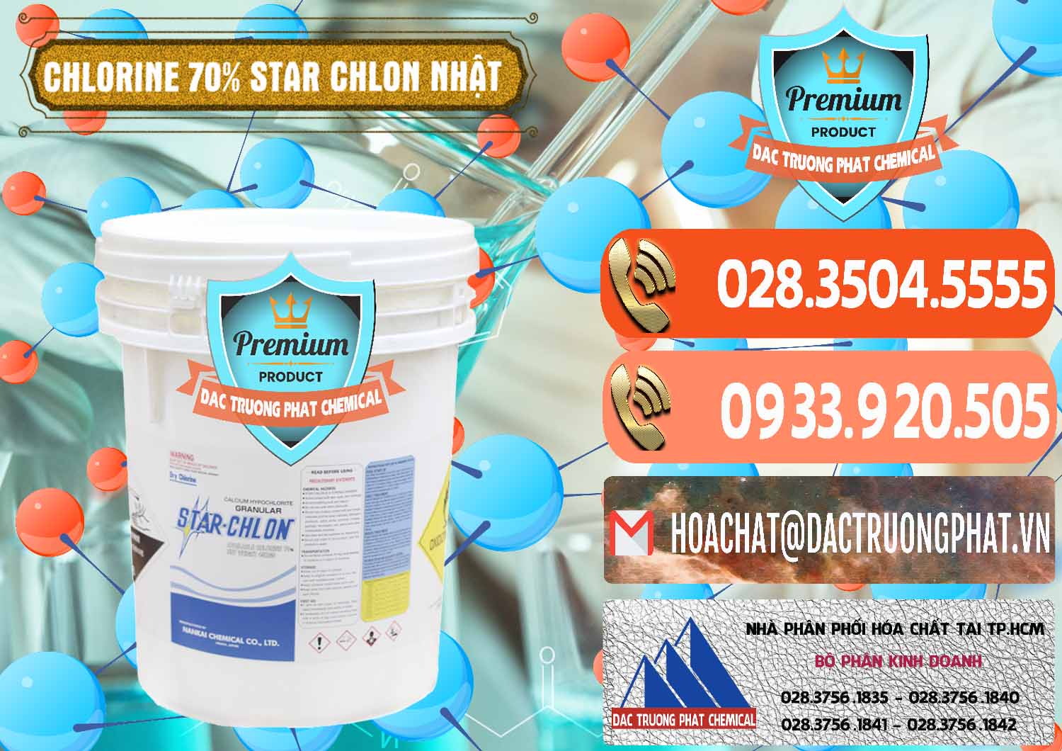 Chuyên cung ứng - bán Clorin – Chlorine 70% Star Chlon Nhật Bản Japan - 0243 - Phân phối & nhập khẩu hóa chất tại TP.HCM - hoachatmientay.com